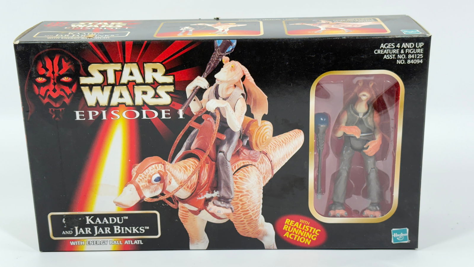 HASBRO STAR WARS EPISODE I KAADU & JAR JAR BINKS NISB (1 of 3)