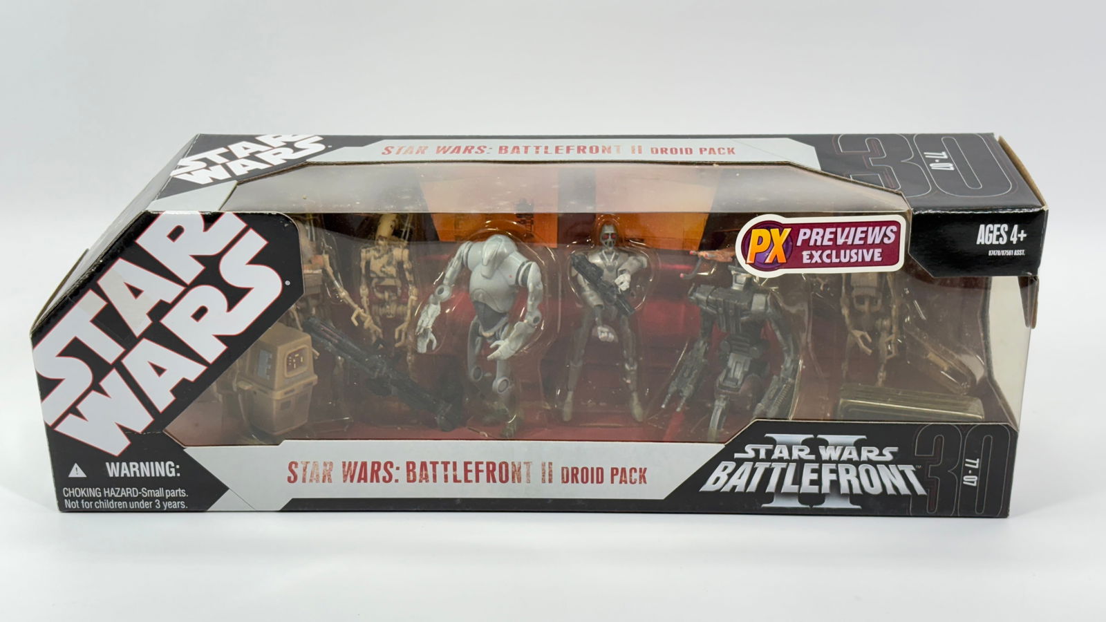 STAR WARS BATTLEFRONT II DROID PACK NIB PX PREVIEWS EXCLUSIVE (1 of 4)