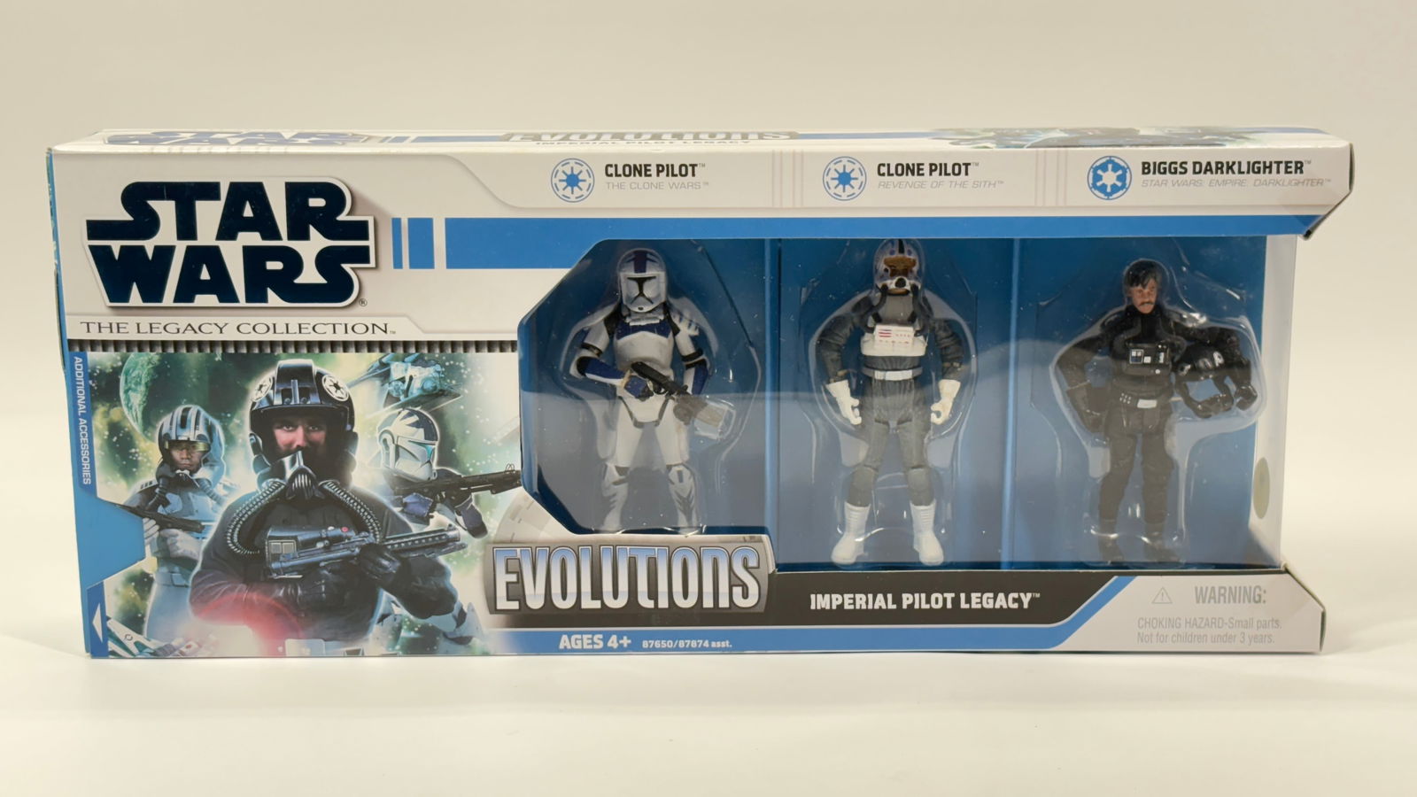 STAR WARS EVOLUTIONS IMPERIAL PILOT LEGACY NISB (1 of 3)