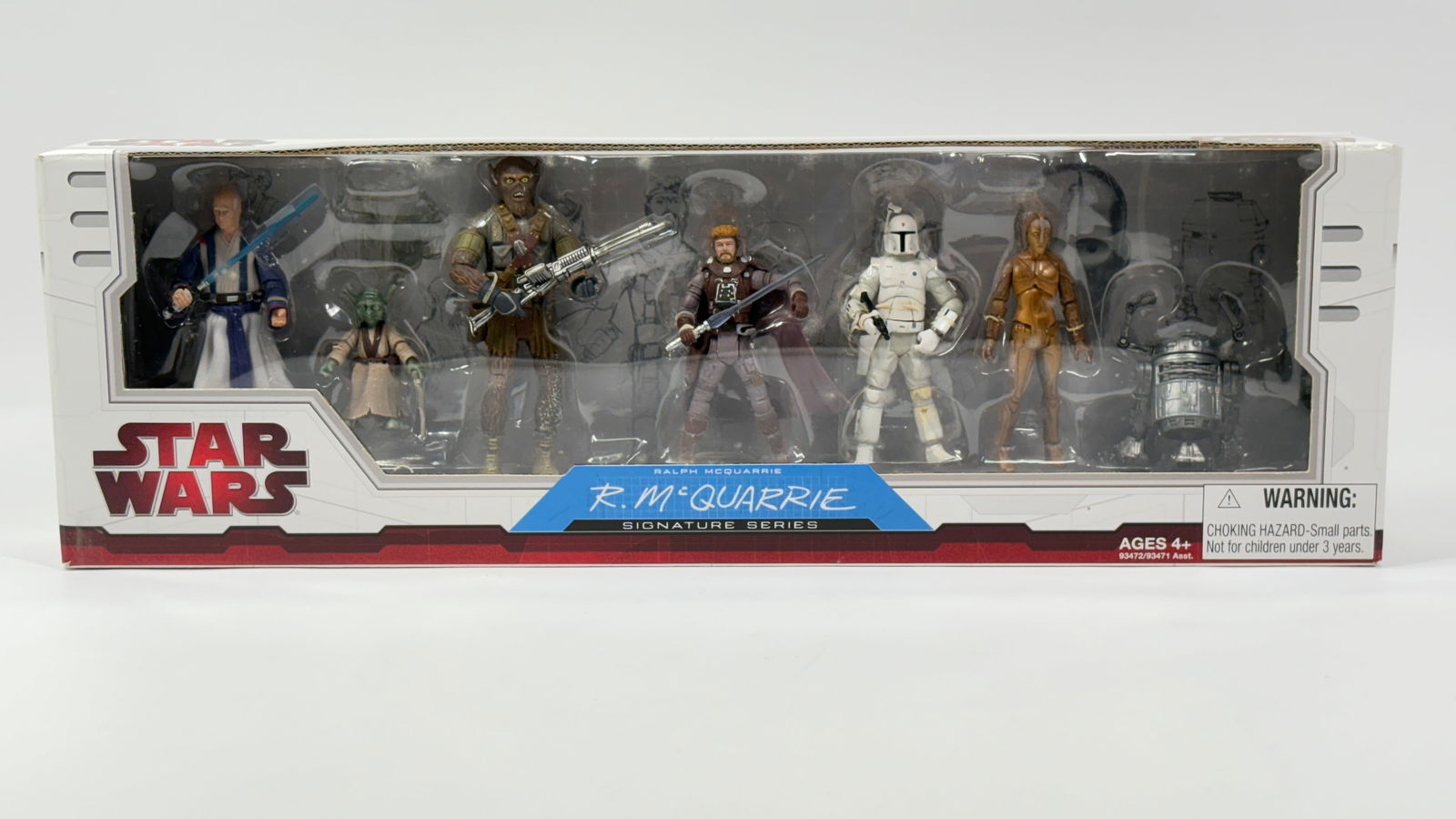 STAR WARS R. McQUARRIE SIGNATURE SERIES SET NISB (1 of 4)