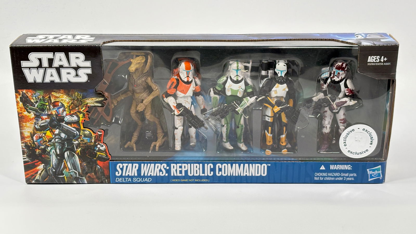 STAR WARS REPUBLIC COMMANDO DELTA SQUAD NISB (1 of 4)