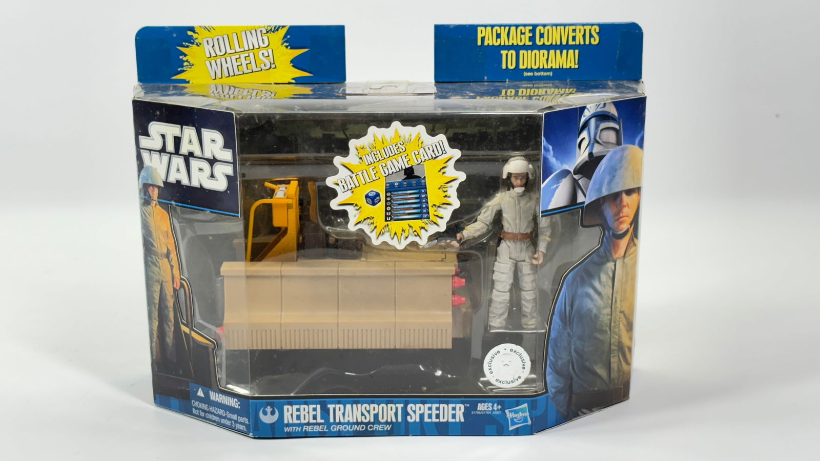 STAR WARS REBEL TRANSPORT SPEEDER NISB (1 of 3)
