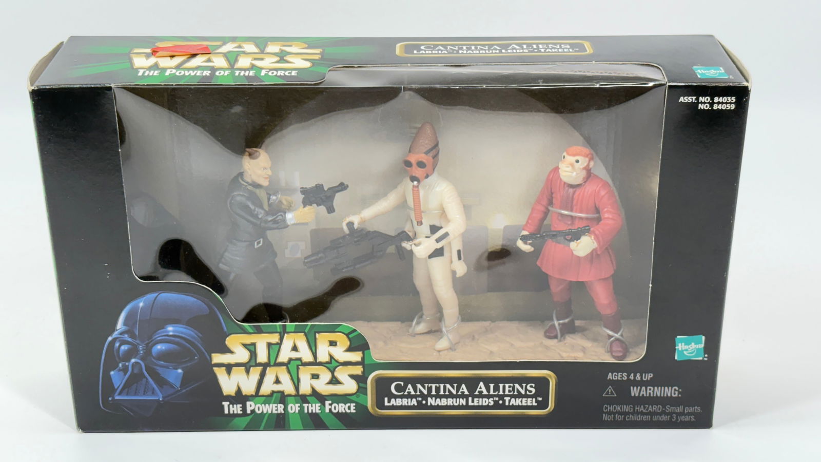 STAR WARS POTF CANTINA ALIENS NISB: REMAINS NEW IN FACTORY SEALED BOX