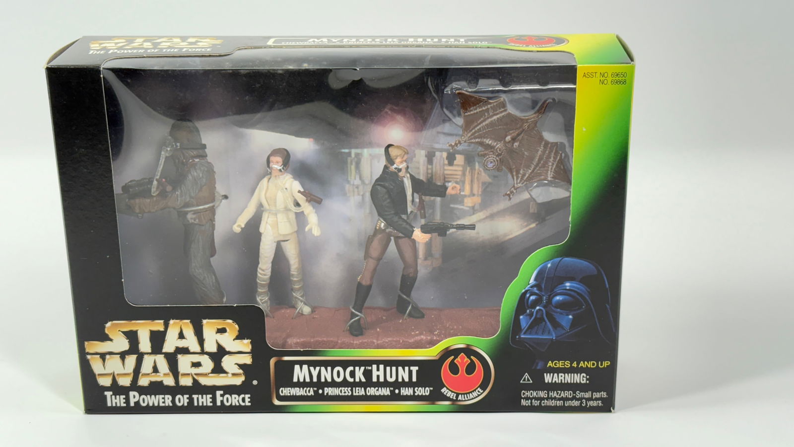 STAR WARS POTF MYNOCK HUNT NISB: REMAINS NEW IN FACTORY SEALED BOX