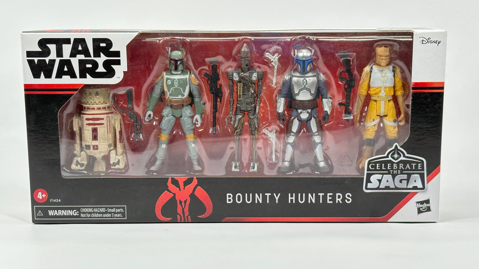 STAR WARS THE SAGA BOUNTY HUNTERS NISB: REMAINS NEW IN FACTORY SEALED BOX