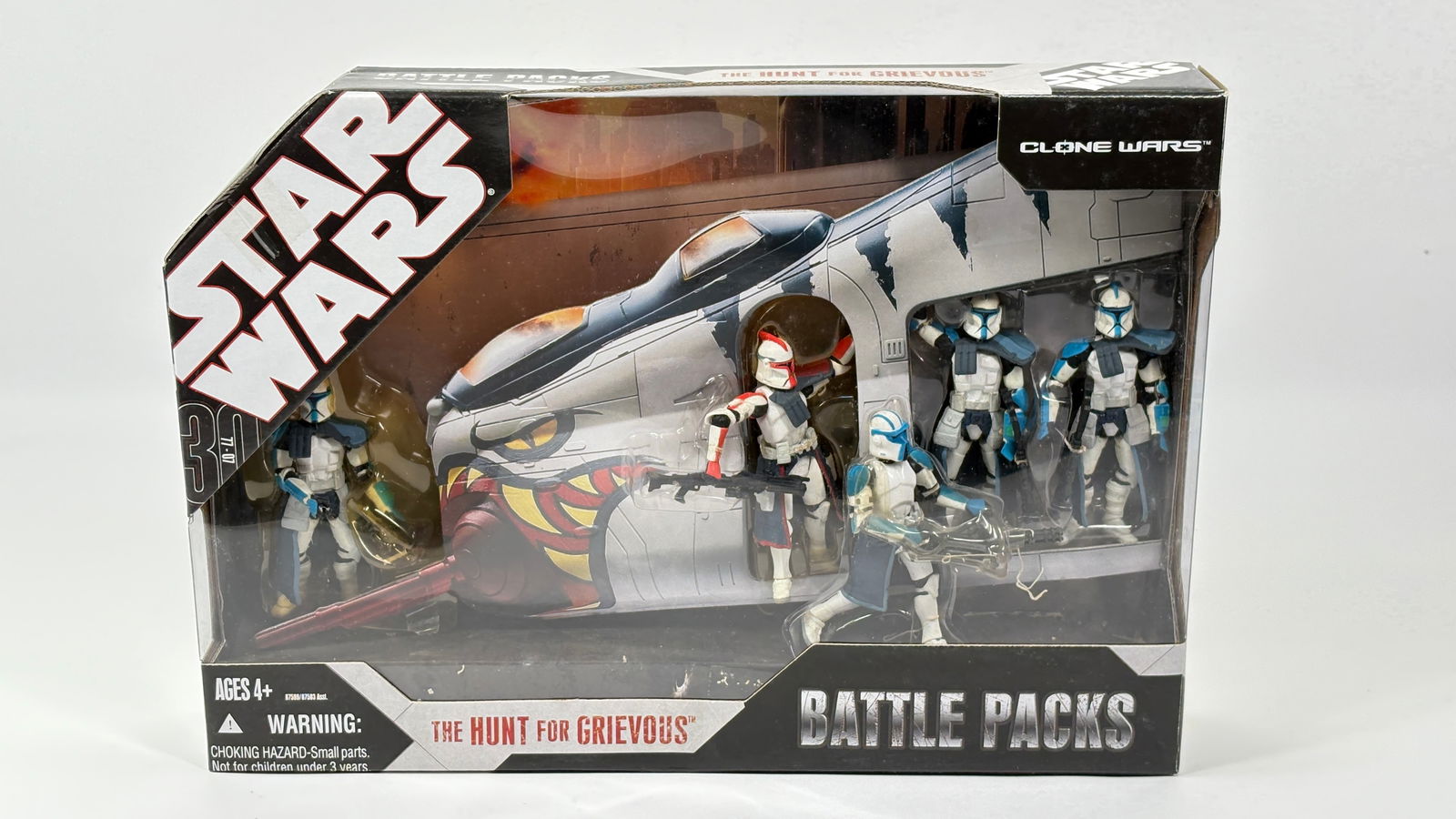 STAR WARS CLONE WARS BATTLE PACKS THE HUNT FOR GRIEVOUS (1 of 4)