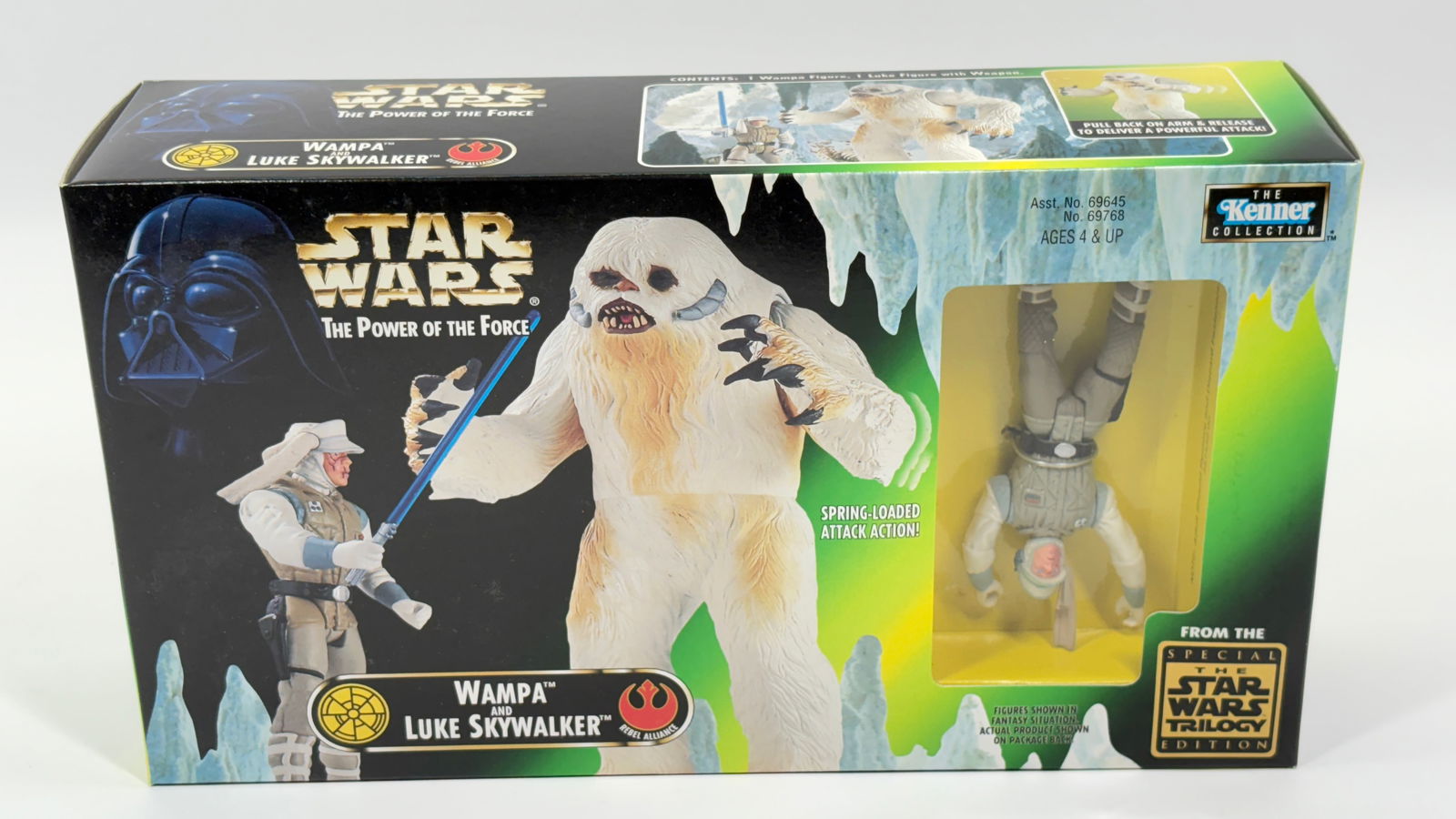 STAR WARS POTF WAMPA & SKYWALKER SPECIAL EDITION: REMAINS NEW IN FACTORY SEALED BOX