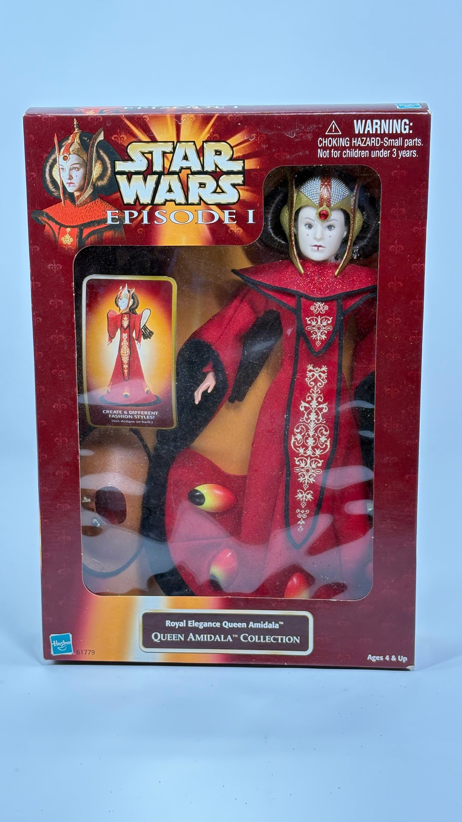 STAR WARS EPISODE I QUEEN AMIDALA NIB: REMAINS NEW IN FACTORY SEALED BOX
