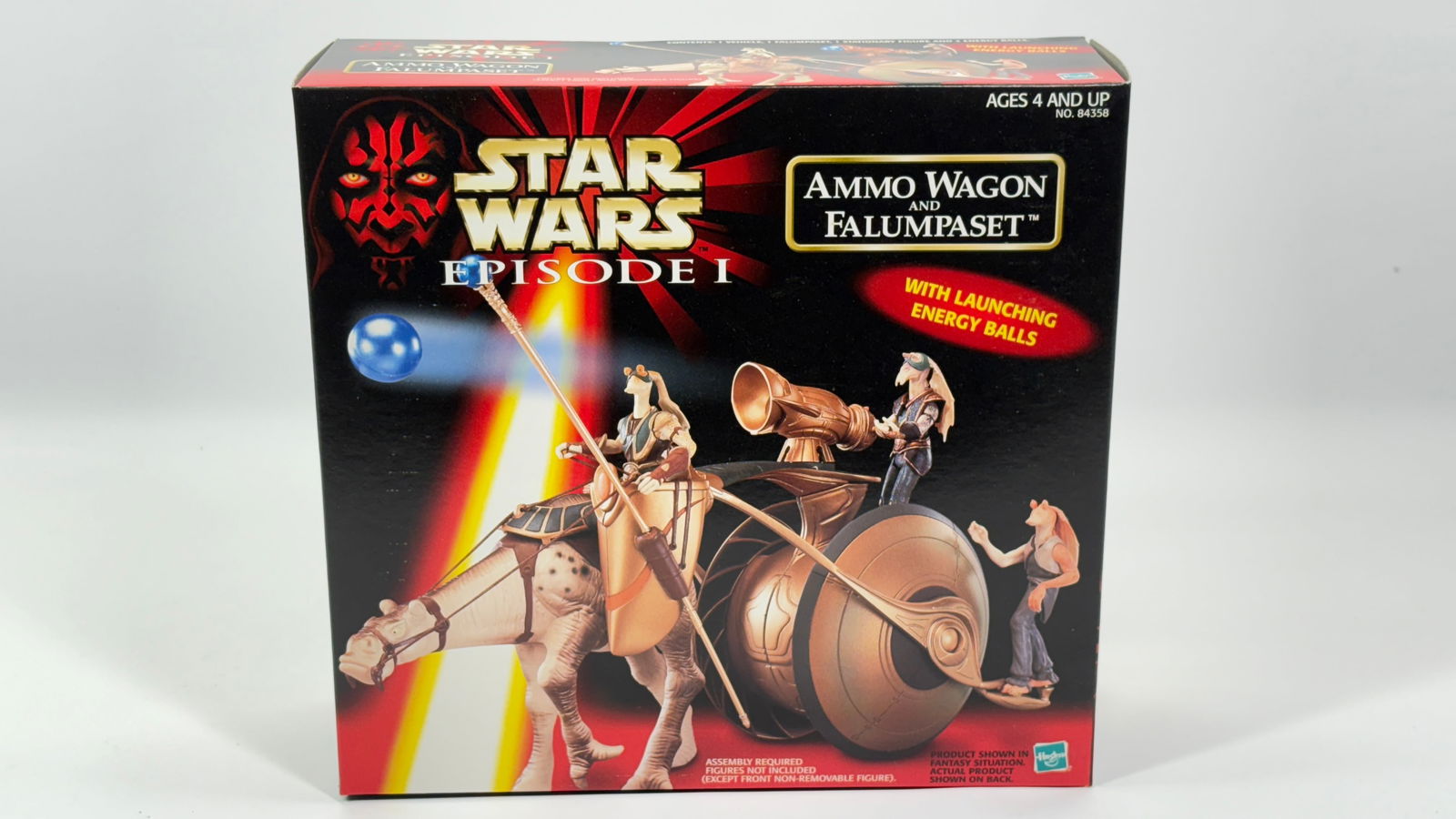 STAR WARS EPISODE I AMMO WAGON & FALUMPASET NISB: REMAINS NEW IN FACTORY SEALED BOX