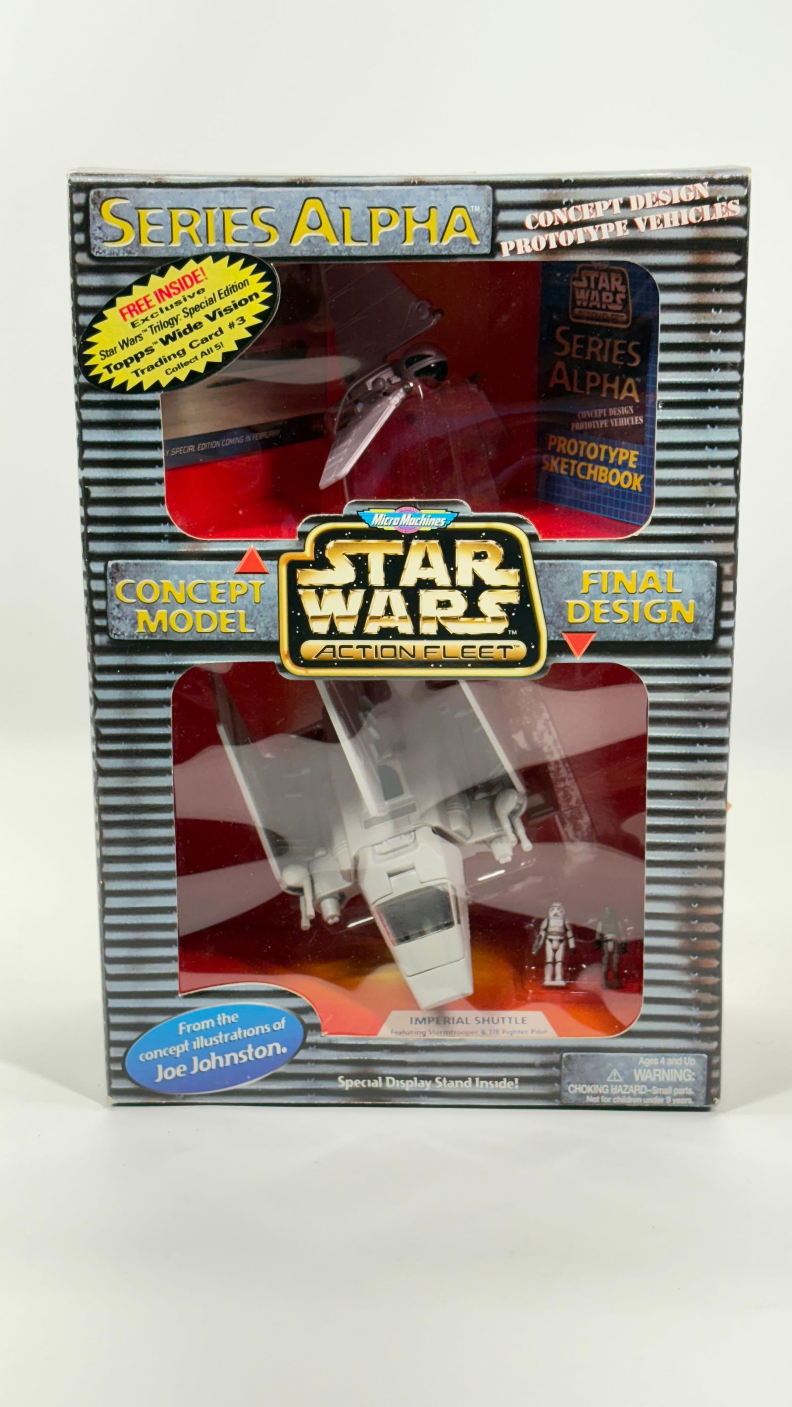 GALOOB MICRO MACHINES STAR WARS CONCEPT & FINAL SET NISB (1 of 4)