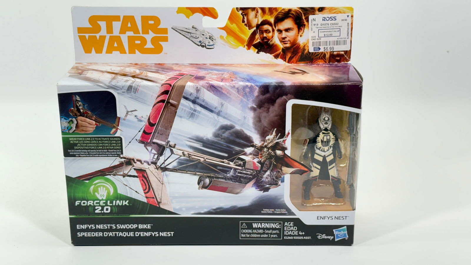 STAR WARS FORCE LINK 2.0 ENFY'S NEST'S SWOOP BIKE NISB (1 of 3)