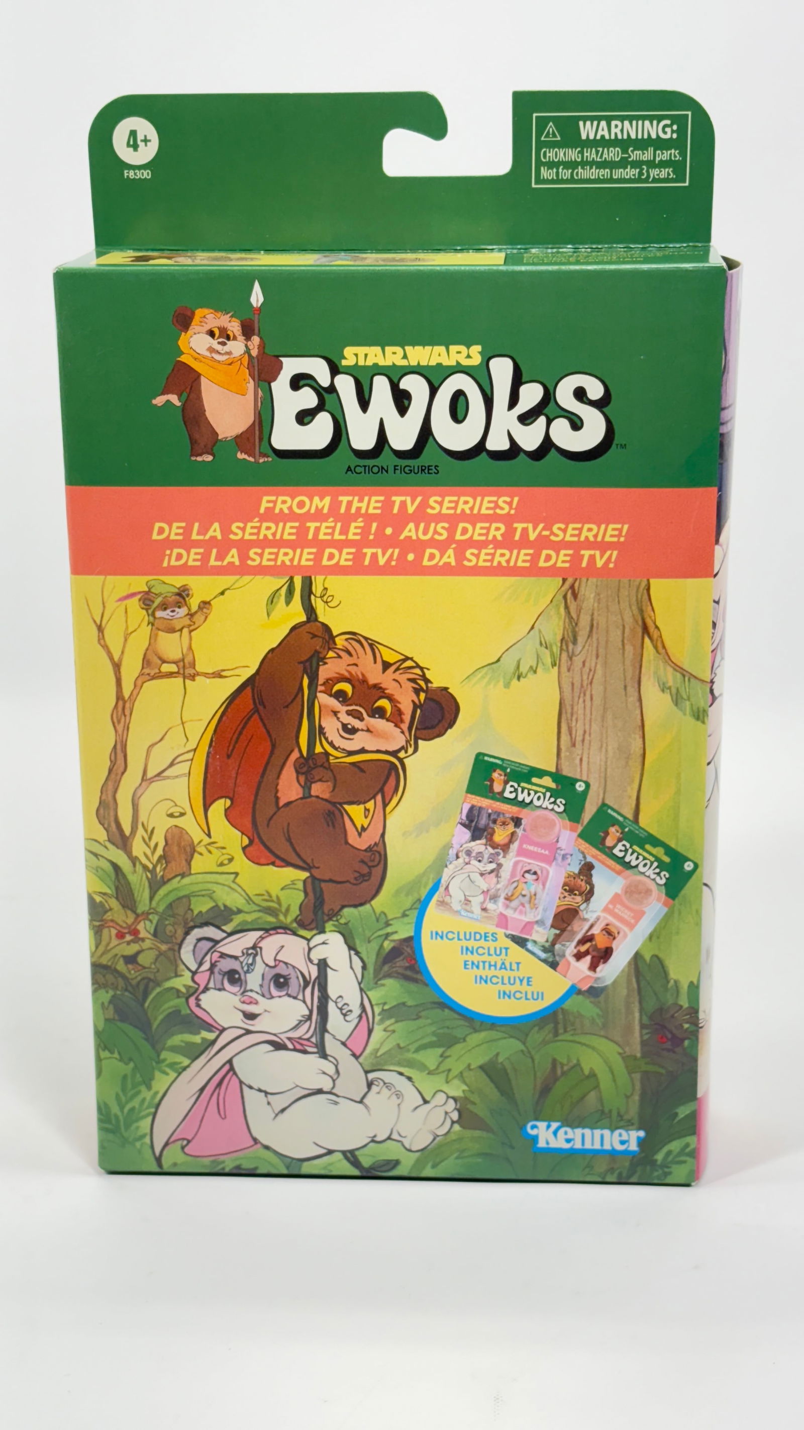 KENNER STAR WARS EWOKS RETRO 2-PACK NISB: REMAINS NEW IN FACTORY SEALED BOX
