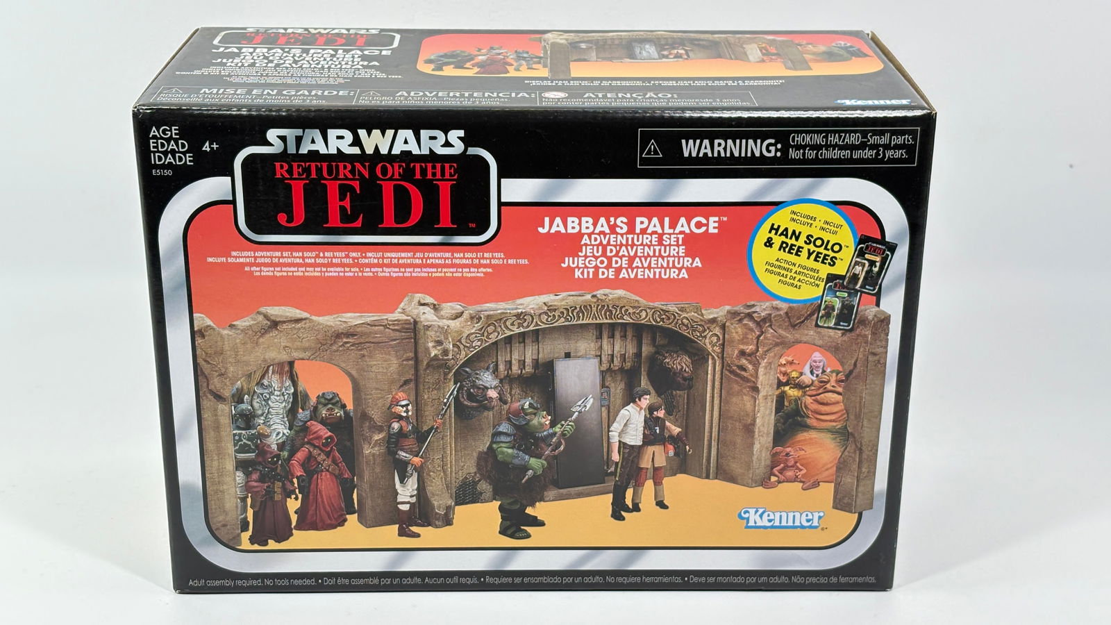 KENNER STAR WARS ROTJ JABBA'S PALACE ADVENTURE SET NISB (1 of 2)