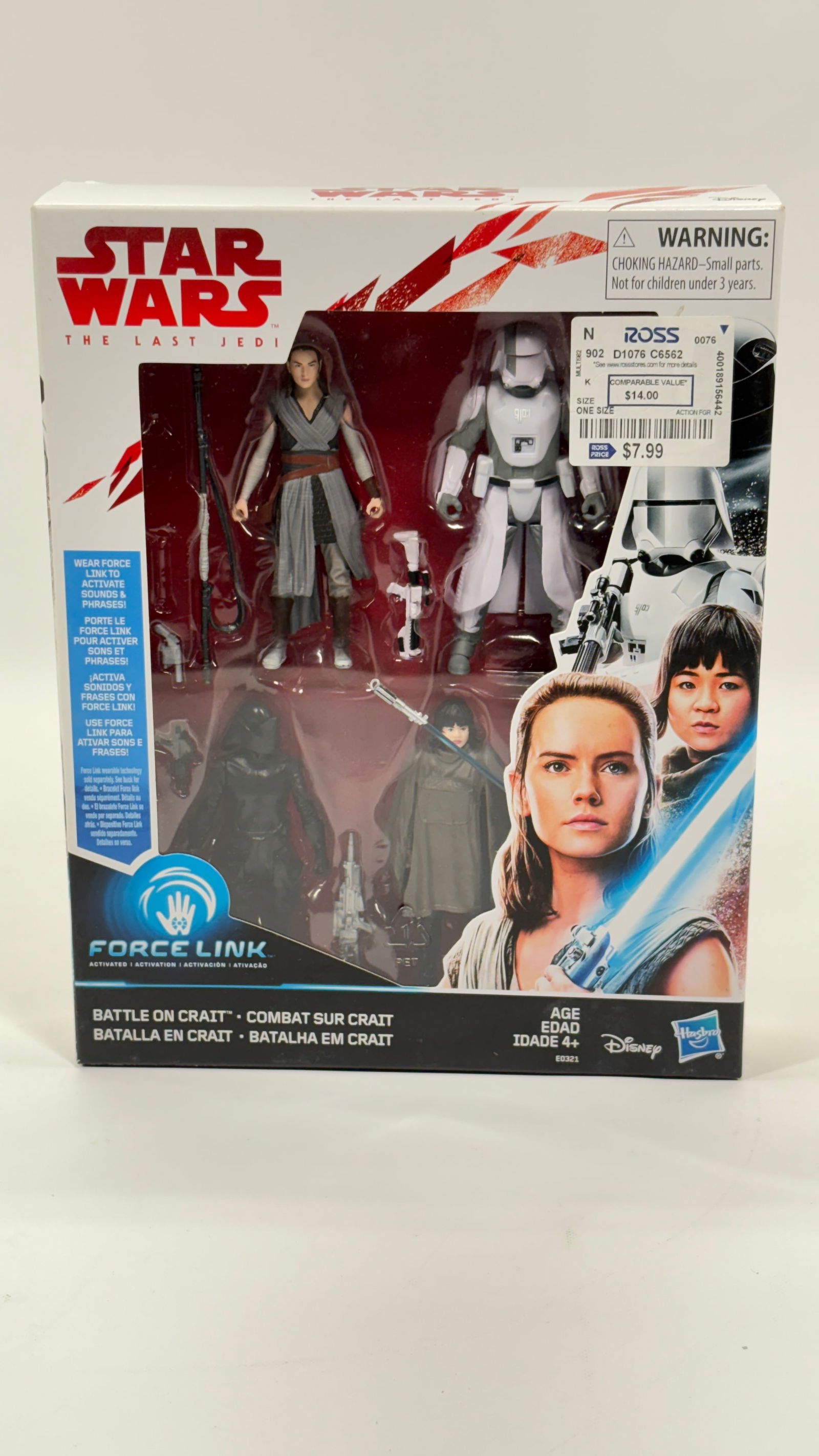 STAR WARS THE LAST JEDI FORCE LINK BATTLE ON CRAIT NISB (1 of 4)