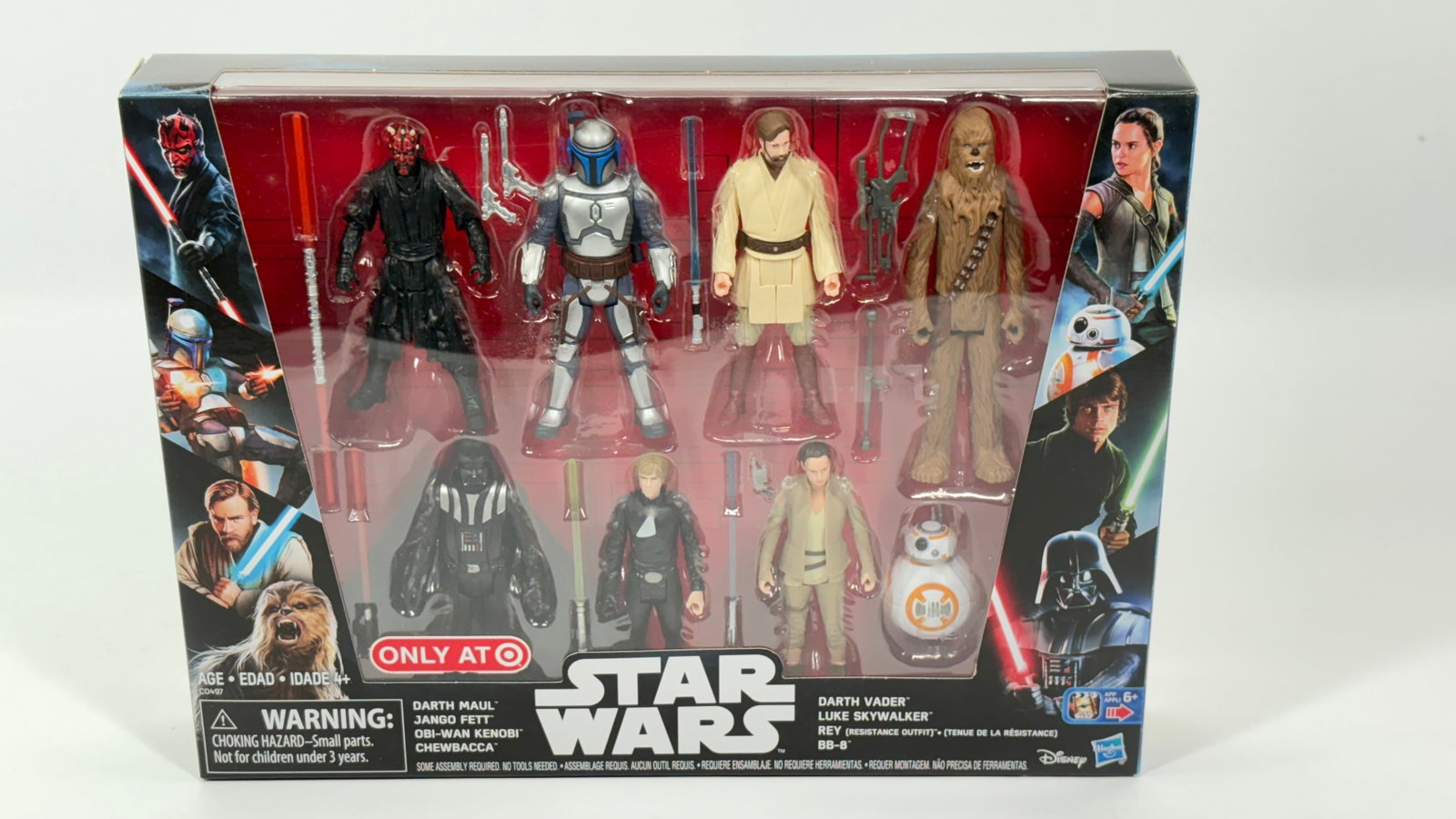 TARGET ONLY STAR WARS FIGURE 8-PACK NISB: REMAINS NEW IN FACTORY SEALED BOX