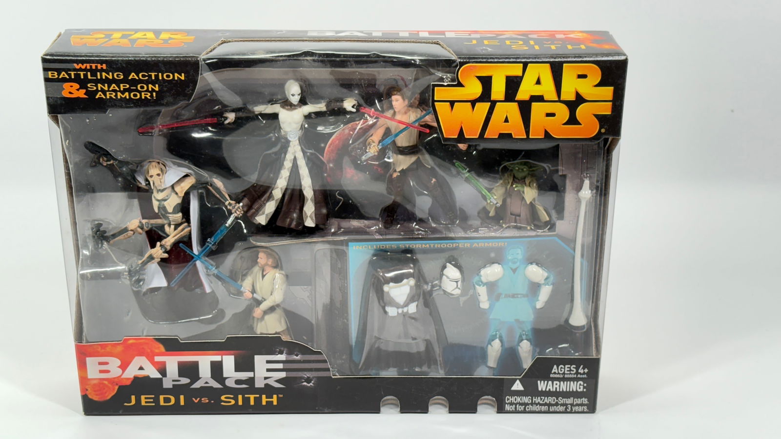 STAR WARS JEDI VS. SITH BATTLE PACK NIB: REMAINS NEW IN FACTORY SEALED BOX