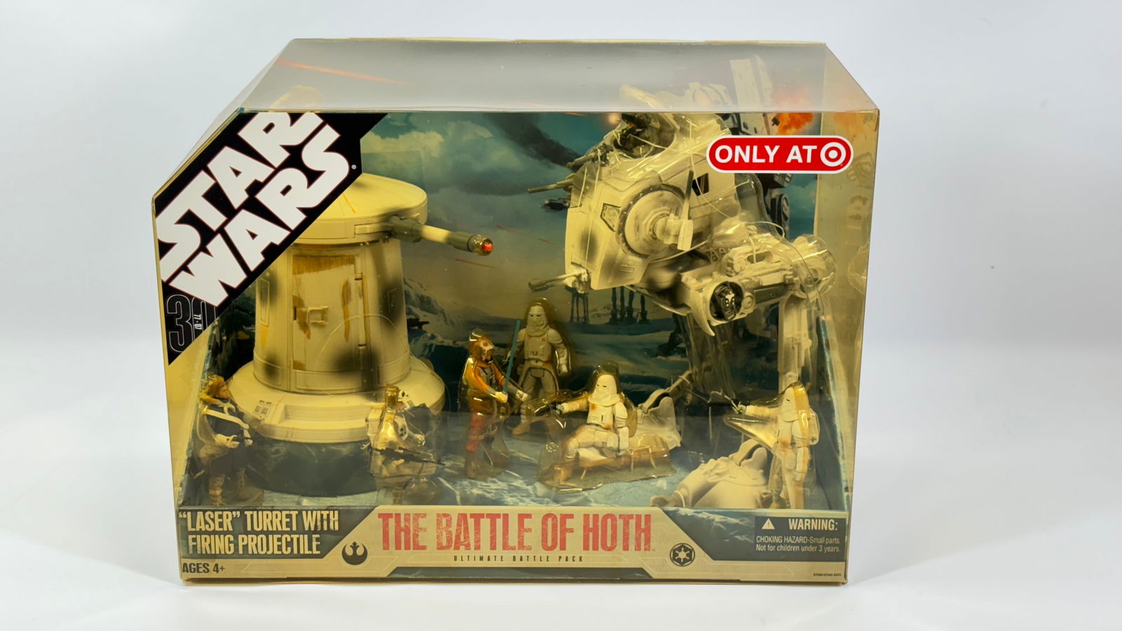 TARGET STAR WARS BATTLE OF HOTH TURRET SET NISB (1 of 8)