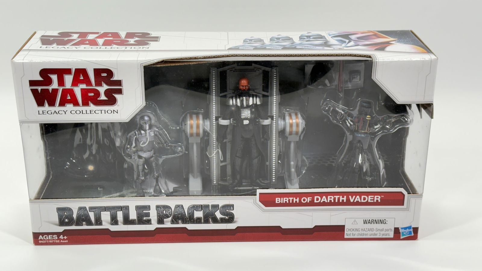 STAR WARS LEGACY BATTLE PACKS BIRTH OF DARTH VADER NISB (1 of 4)
