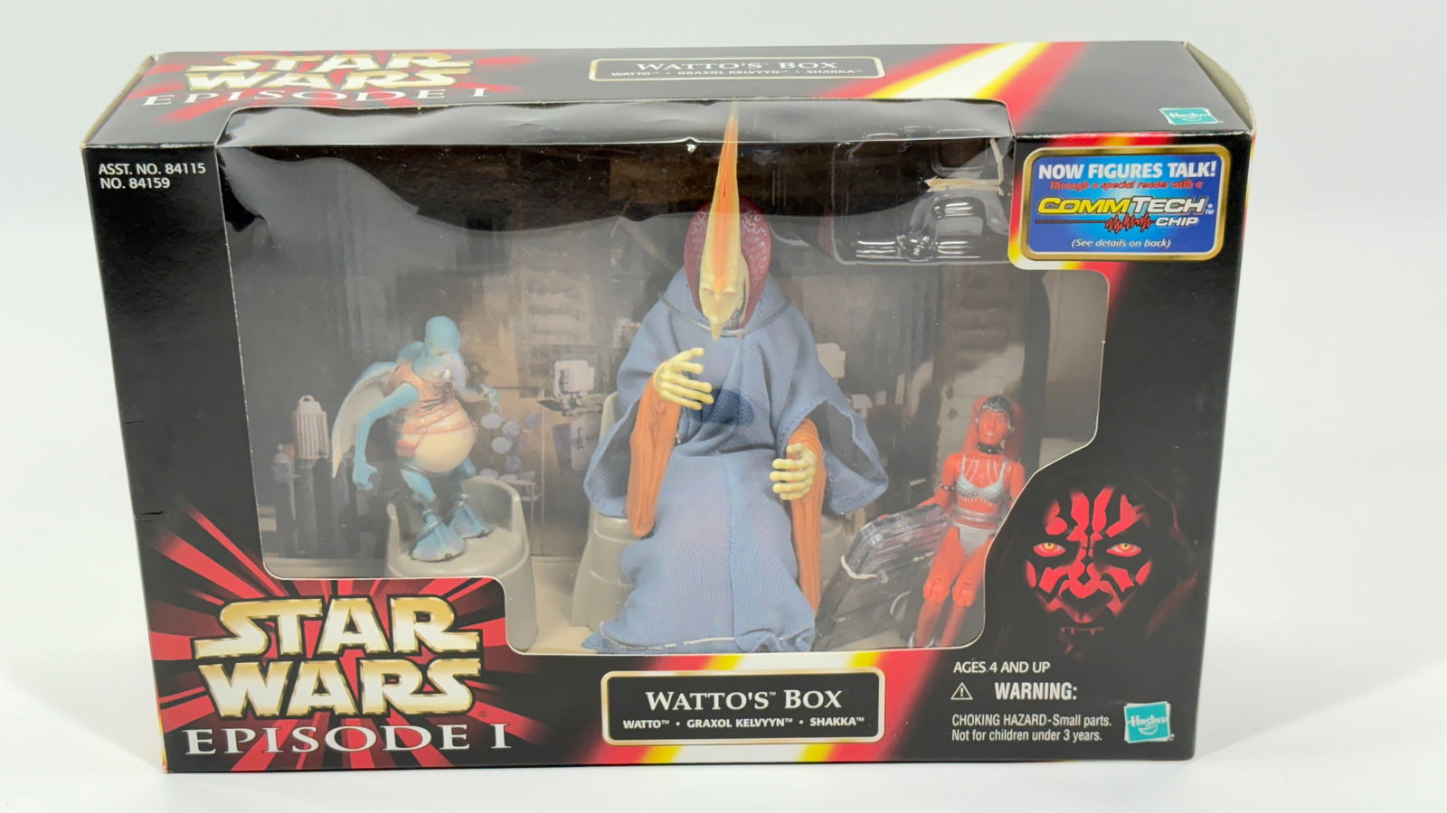 STAR WARS EPISODE I WATTO'S BOX NISB: REMAINS NEW IN FACTORY SEALED BOX