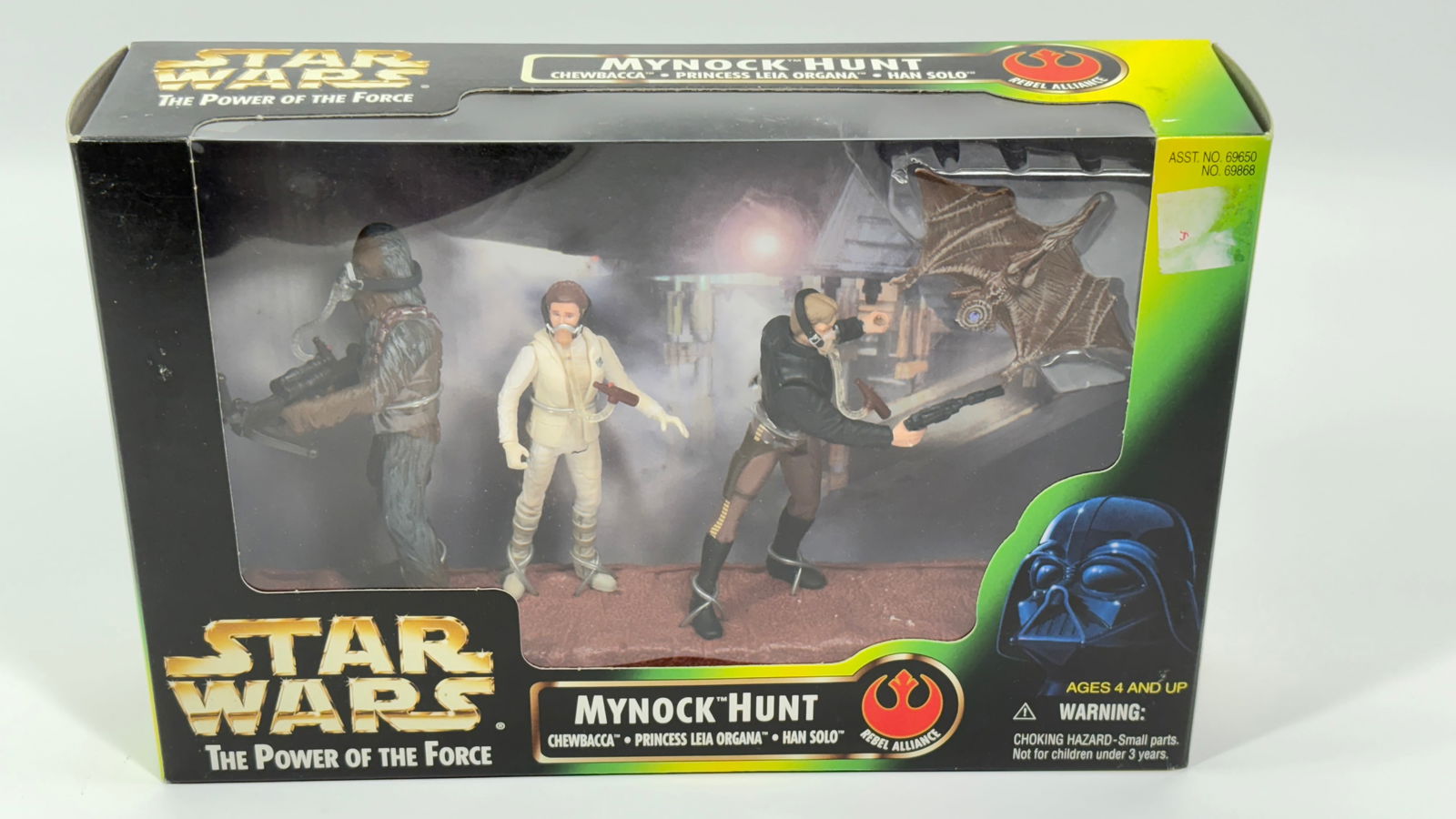 STAR WARS POTF MYNOCK HUNT NISB: REMAINS NEW IN FACTORY SEALED BOX