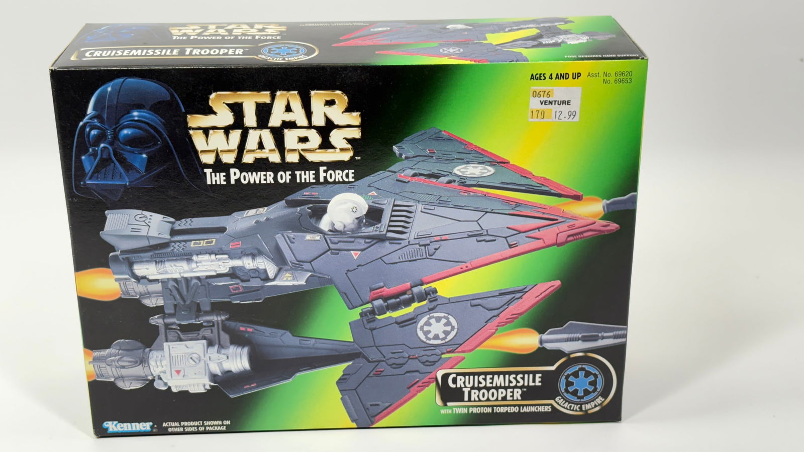 STAR WARS POTF CRUISE MISSILE TROOPER NISB: REMAINS NEW IN FACTORY SEALED BOX