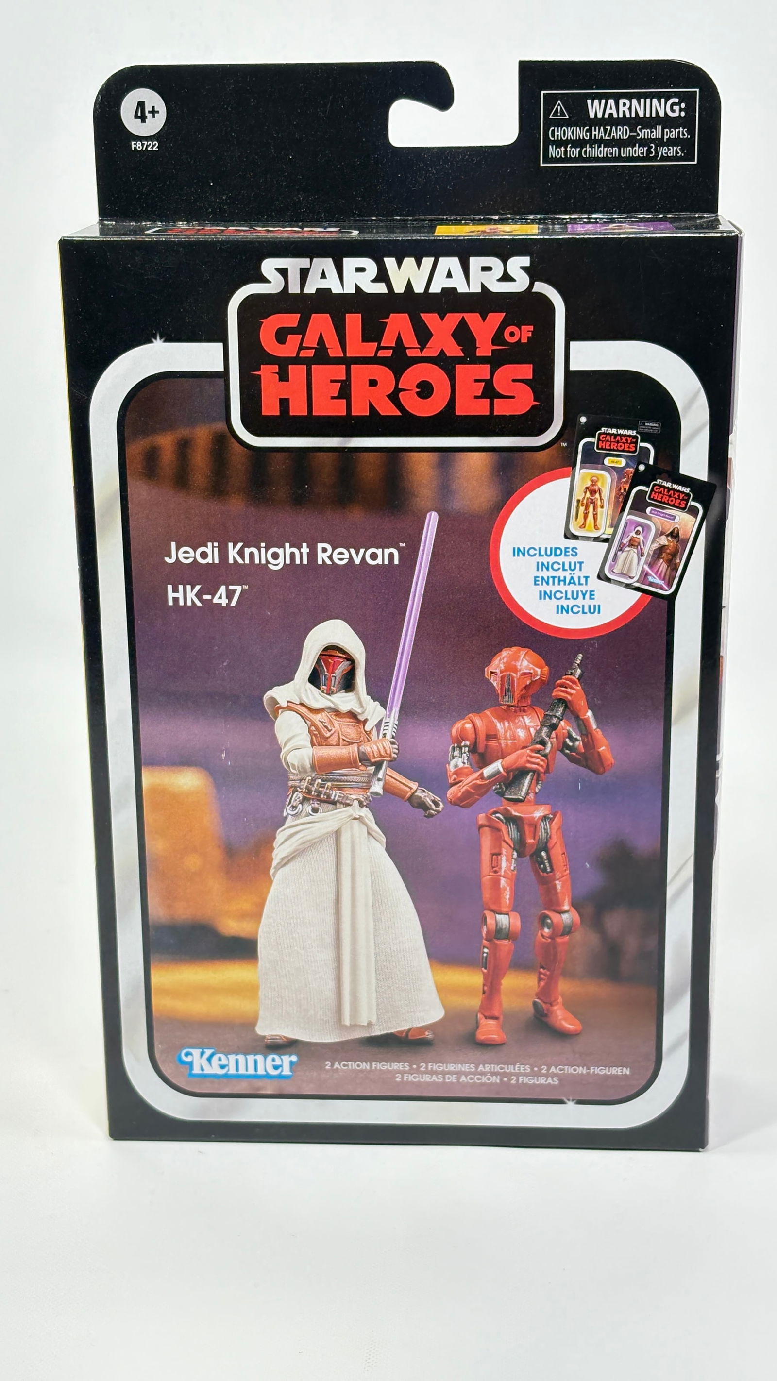 STAR WARS GALAXY OF HEROES JEDI KNIGHT REVAN & HK-47 NISB: REMAINS NEW IN FACTORY SEALED BOX