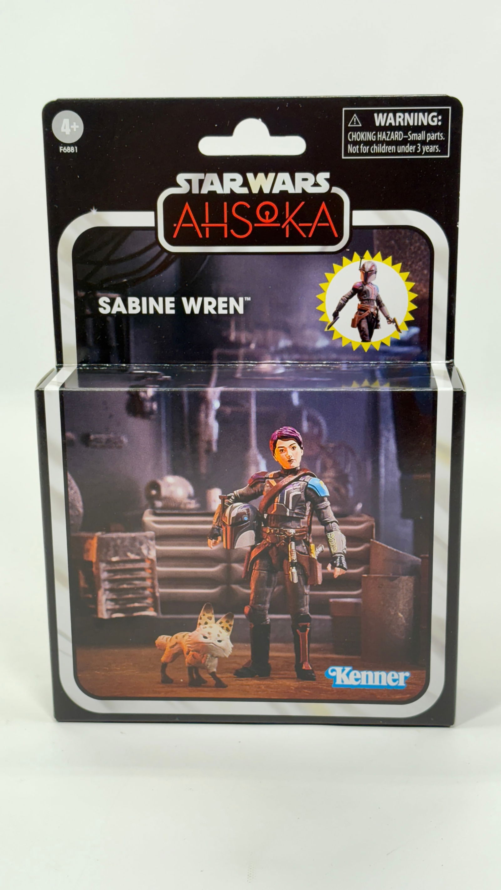 STAR WARS AHSOKA SABINE WREN NISB: REMAINS NEW IN FACTORY SEALED BOX