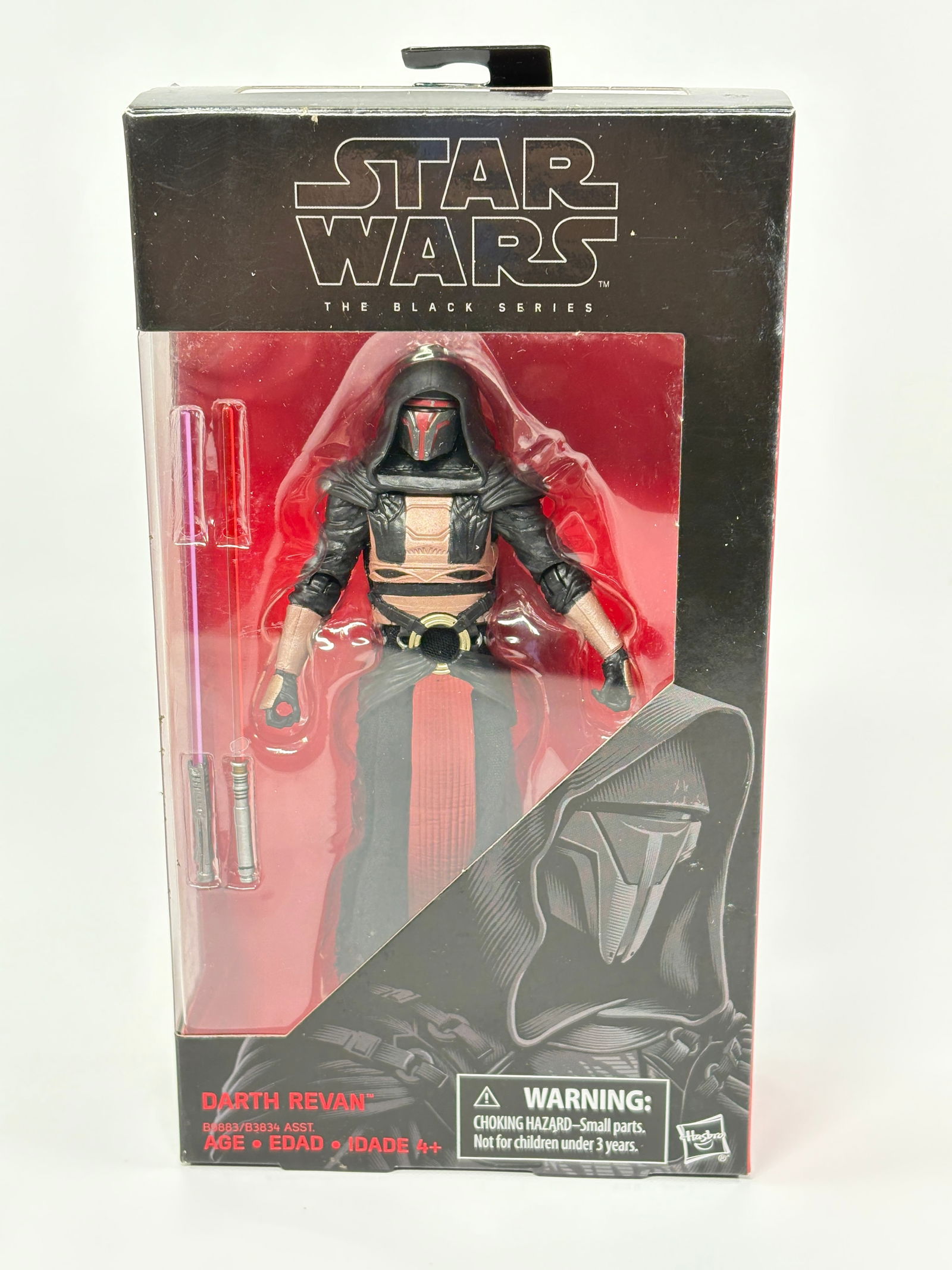STAR WARS BLACK SERIES DARTH REVAN NISB: REMAINS NEW IN FACTORY SEALED BOX