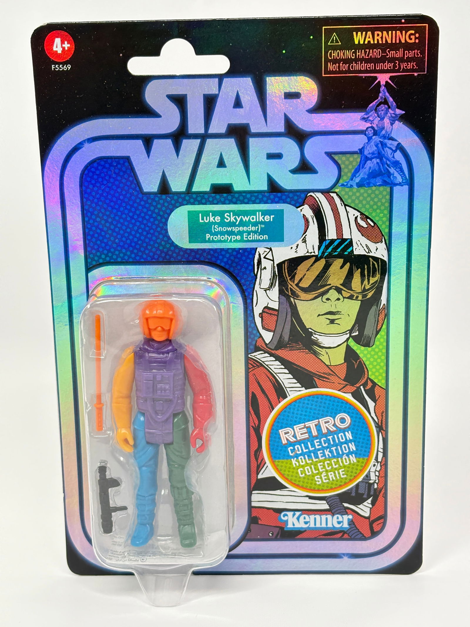 STAR WARS RETRO LUKE SKYWALKER PROTOTYPE EDITION: REMAINS NEW IN PACKAGE.