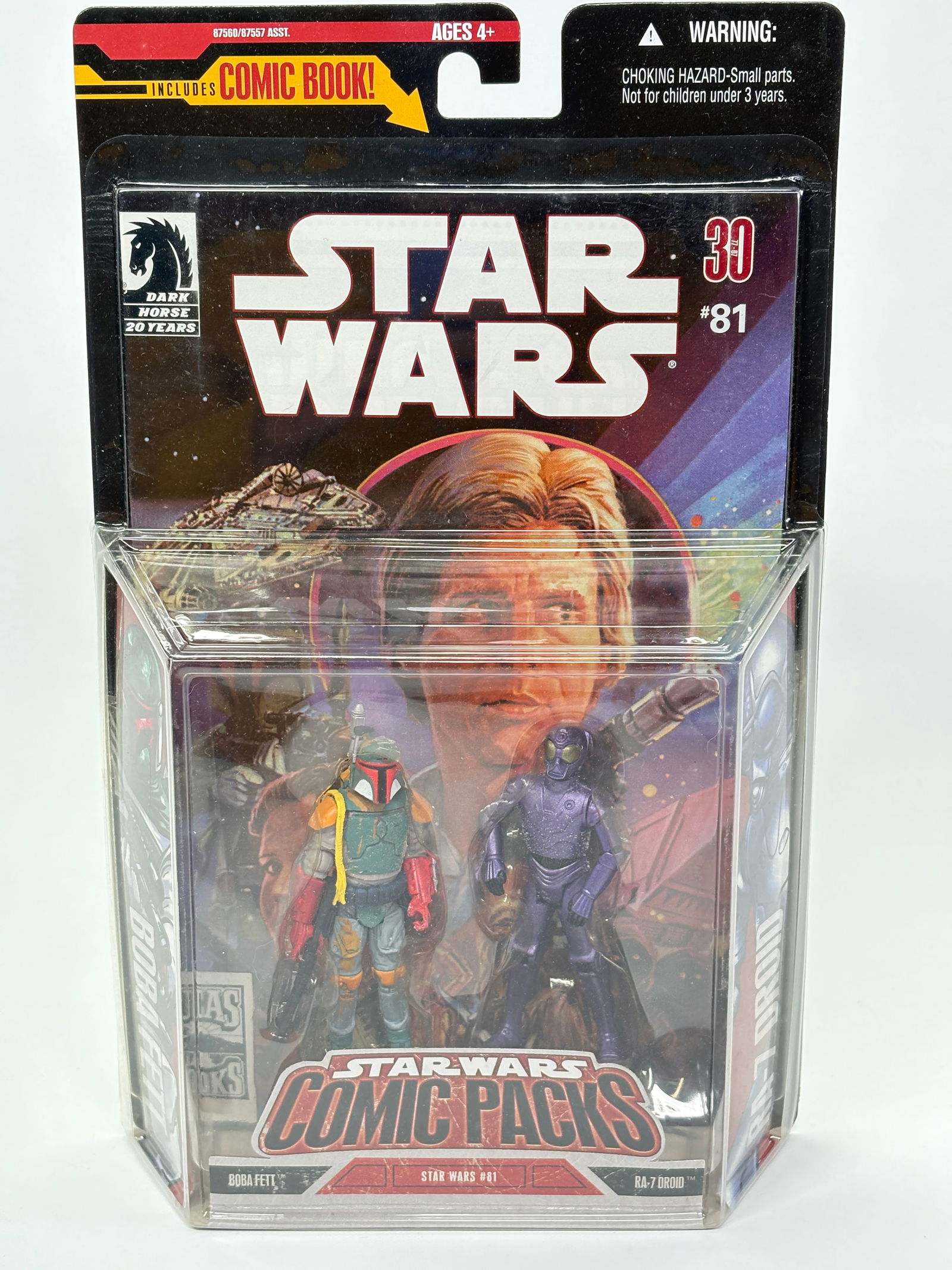 DARK HORSE STAR WARS COMIC PACKS FETT & RA-7 DROID (1 of 3)