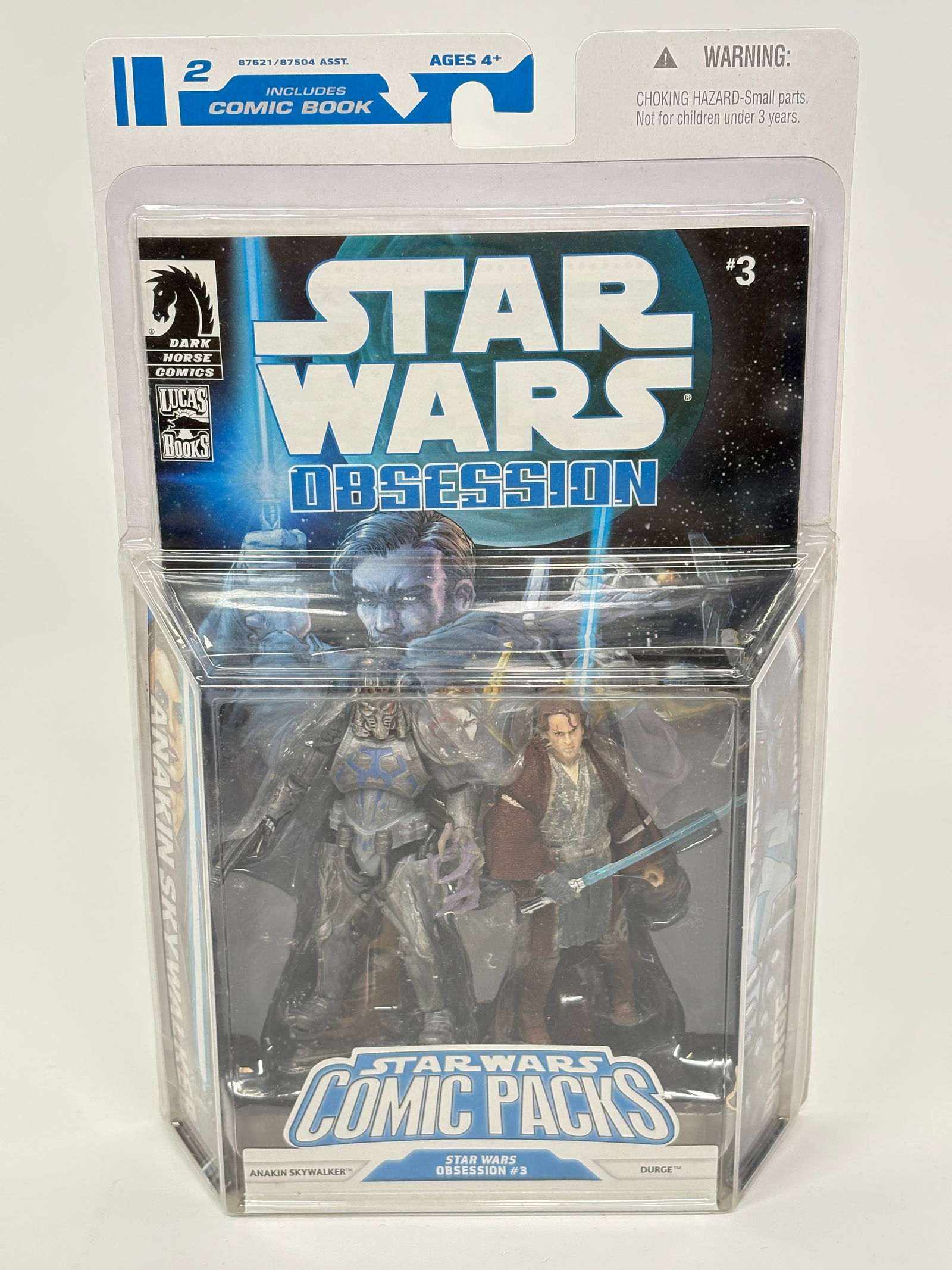 DARK HORSE STAR WARS COMIC PACKS SKYWALKER & DURGE (1 of 3)