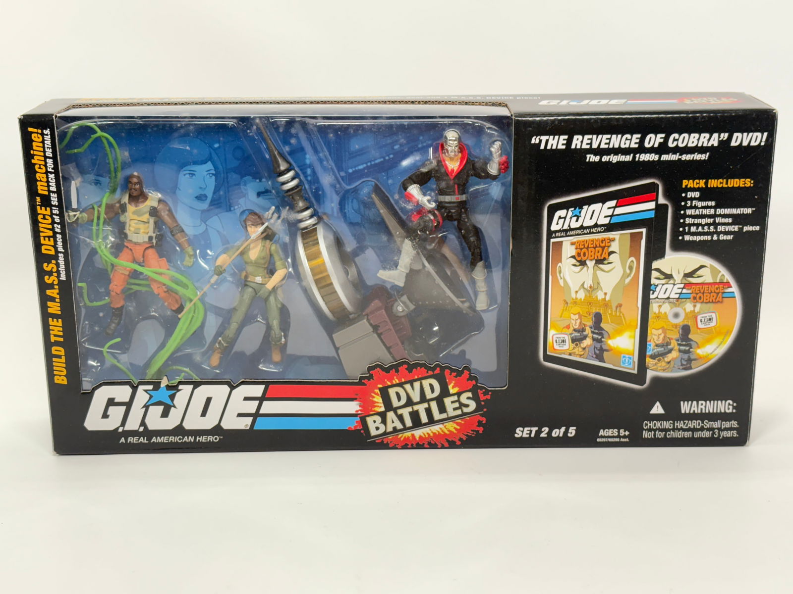 GI JOE DVD BATTLES REVENGE COBRA NIB (1 of 5)