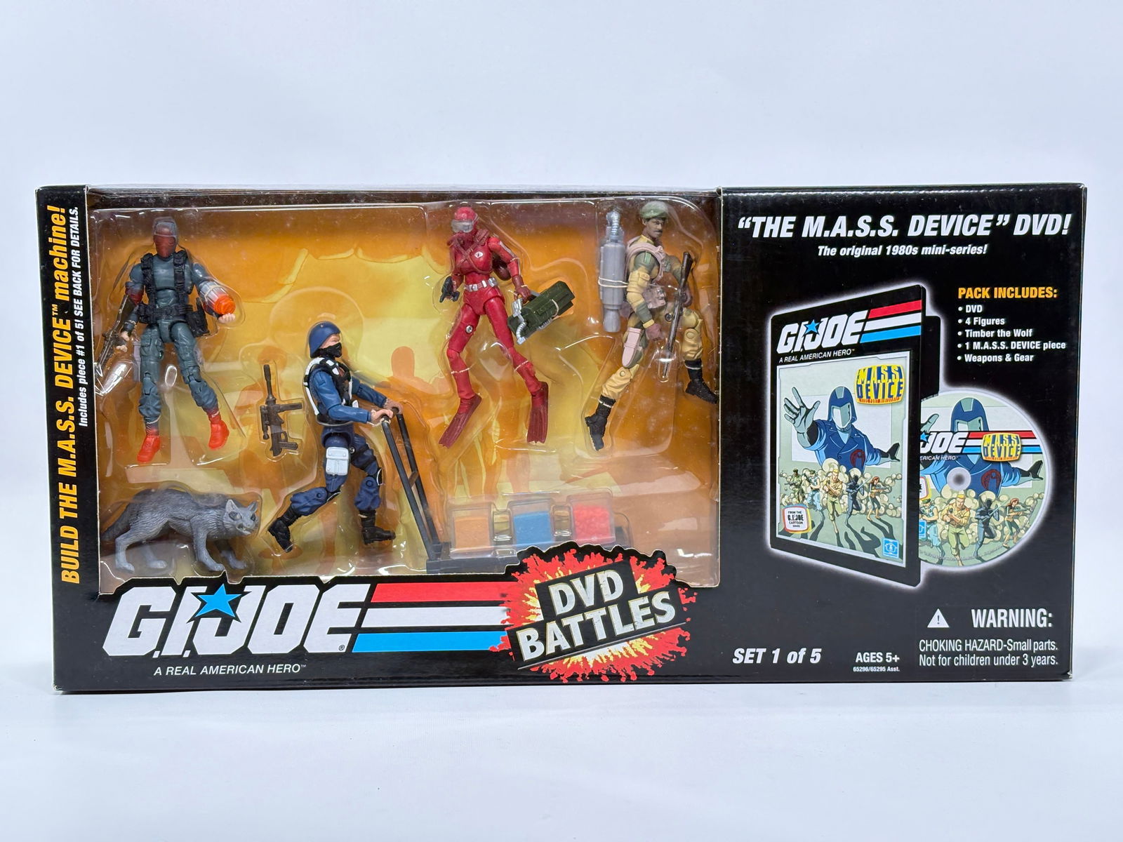 GI JOE DVD BATTLES M.A.S.S. DEVICE NIB (1 of 6)