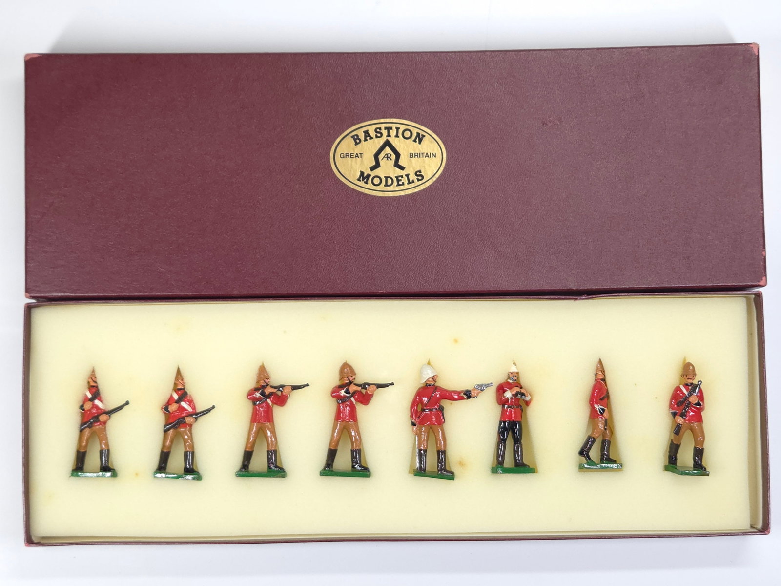 BASTION MODELS WESSEX ZULU 13 COL. E. WOOD & S.L.I.: REMAINS IN VERY GOOD CONDITION WITH BOX.