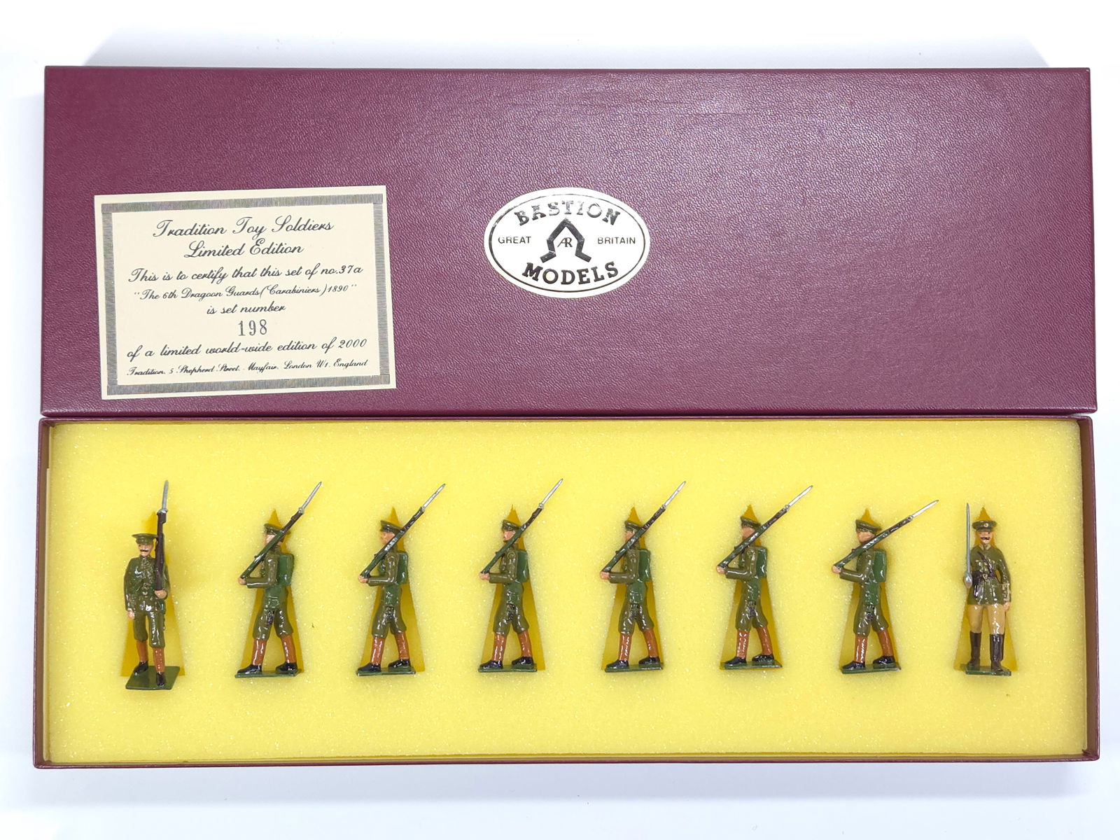 BASTION MODELS BRITISH INFANTRY MARCHING 1914 (1 of 5)