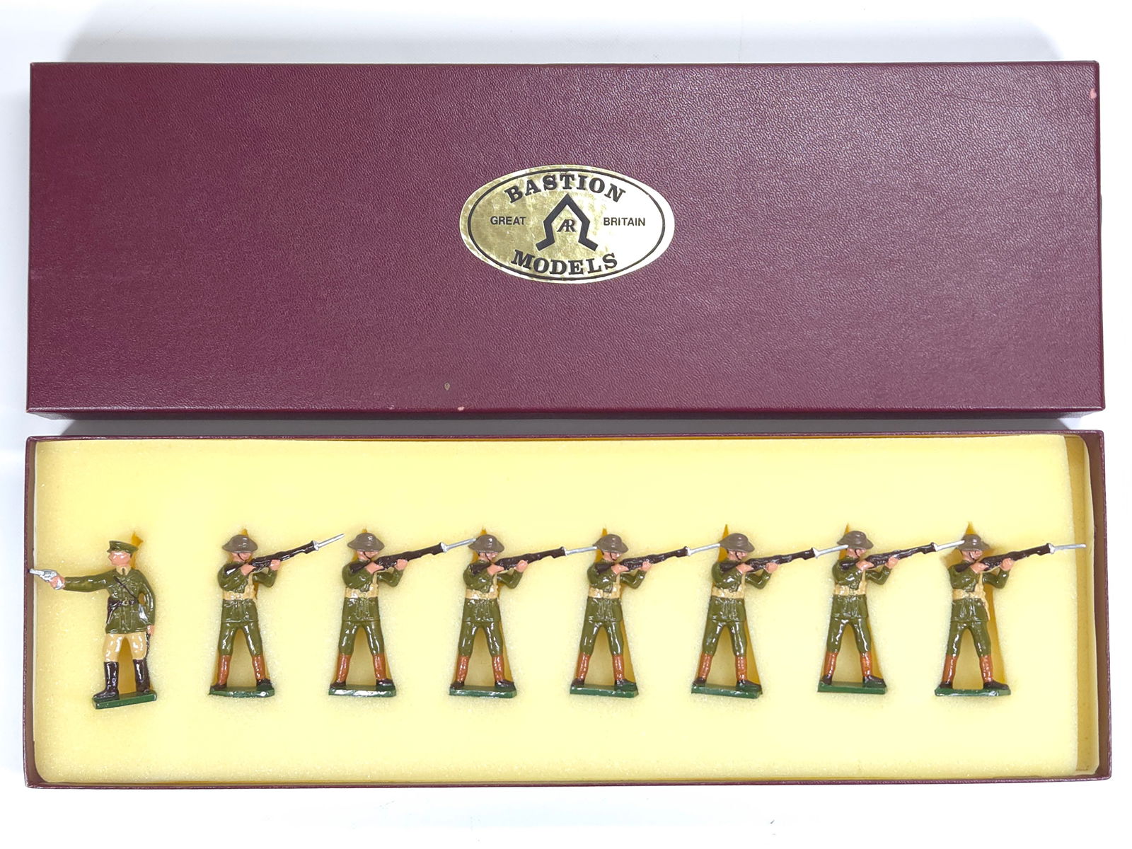 BASTION MODELS AUSTRALIAN INFANTRY 1915 GALLIPOLI FIRING (1 of 4)