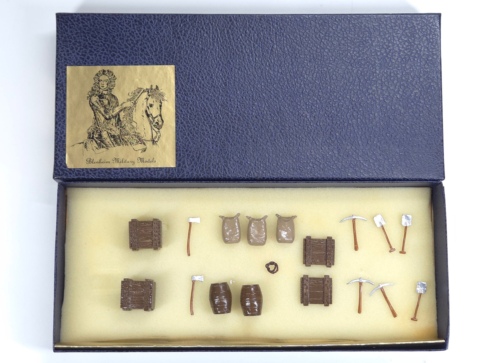 BLENHEIM MODELS CONTENTS FOR G.S. WAGON: REMAINS IN VERY GOOD CONDITION WITH BOX.