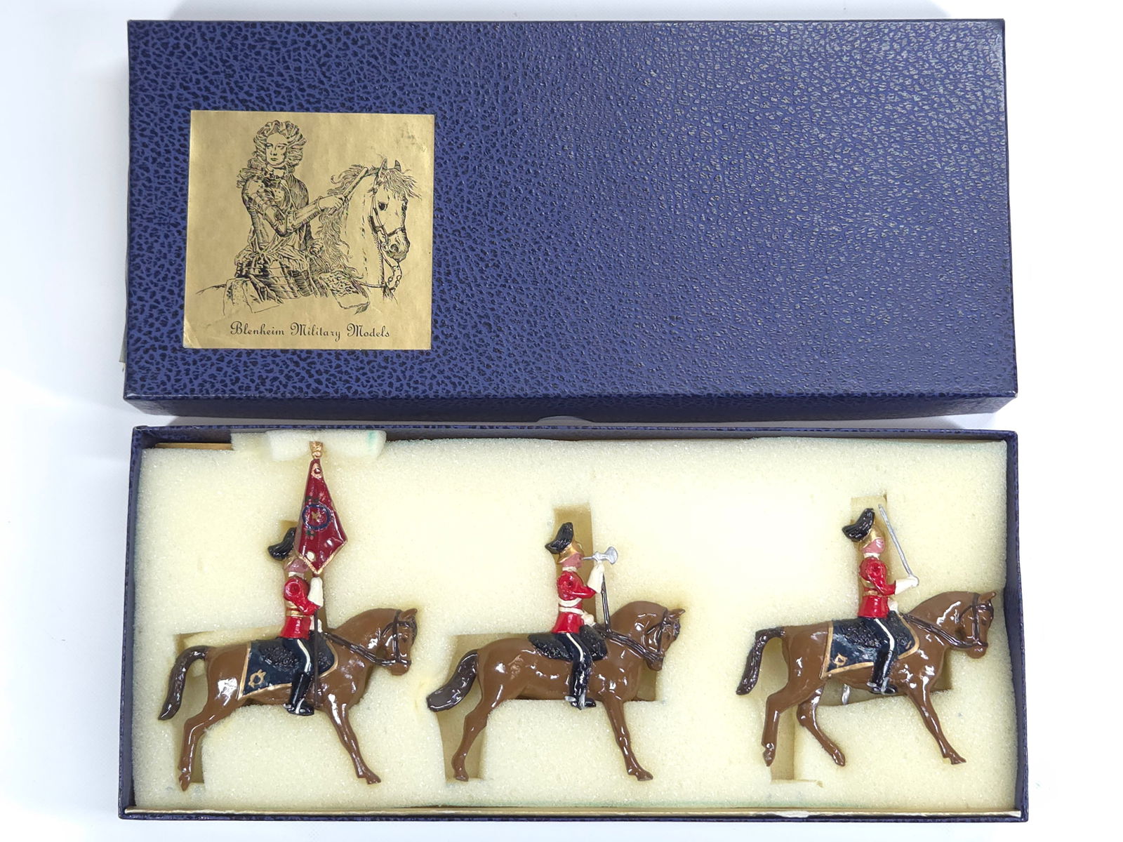 BLENHEIM MODELS QUEEN'S BAY OFFICERS FARRIER COLOUR 1900 (1 of 4)