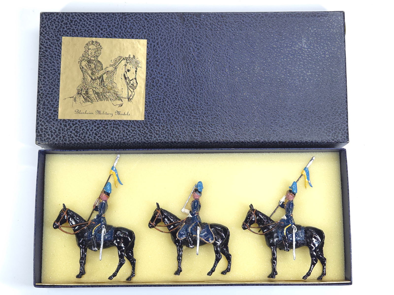 BLENHEIM MILITARY MODELS MOUNTED SOLDIER SET (1 of 4)