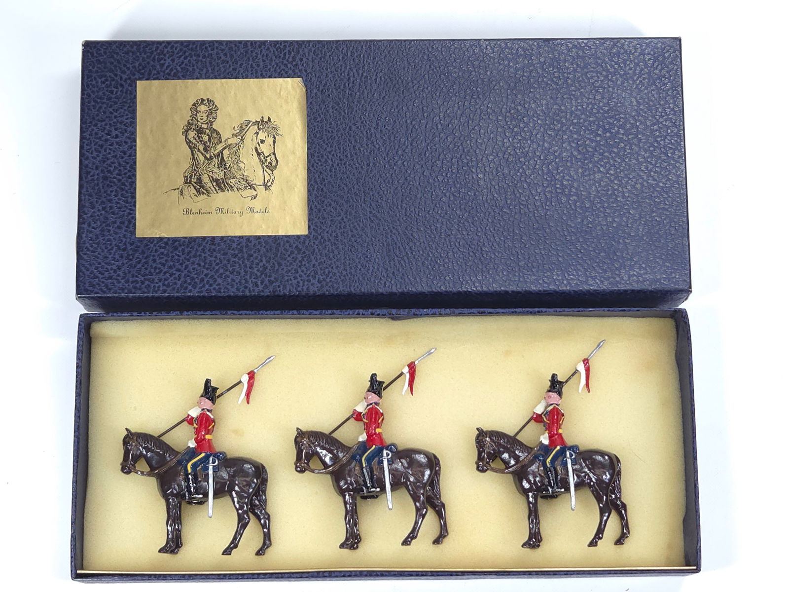 BLENHEIM MODELS MOUNTED LANCERS SET (1 of 4)