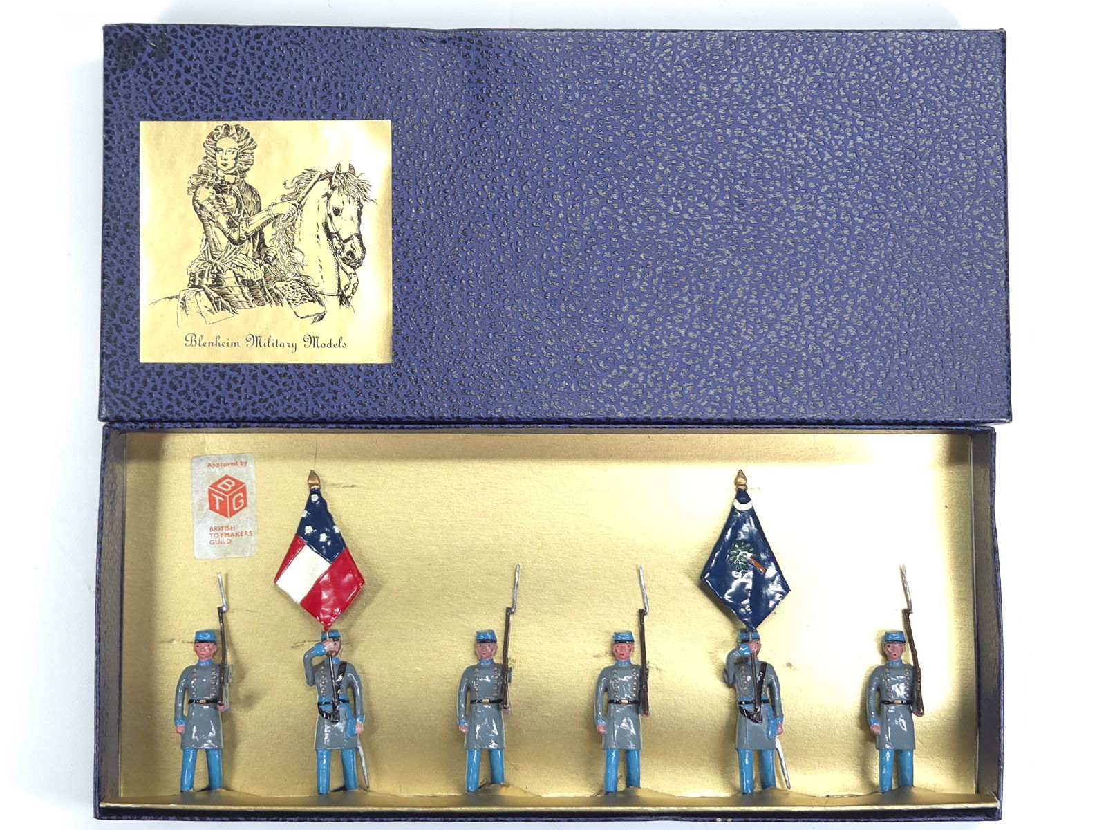 BLENHEIM MODELS COLOR GUARD S. CAROLINA VOLUNTEERS 1861 (1 of 4)