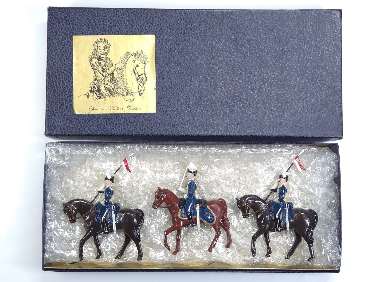 BLENHEIM MILITARY MODELS MOUNTED SOLDIER SET (1 of 4)