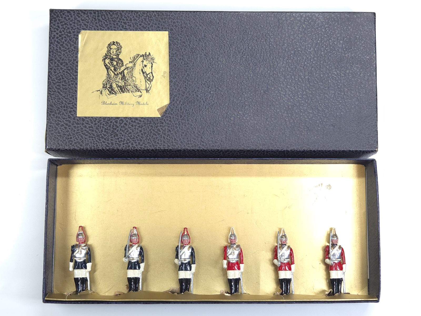 BLENHEIM MILITARY MODELS 6-PIECE GUARD SOLDIER SET (1 of 4)