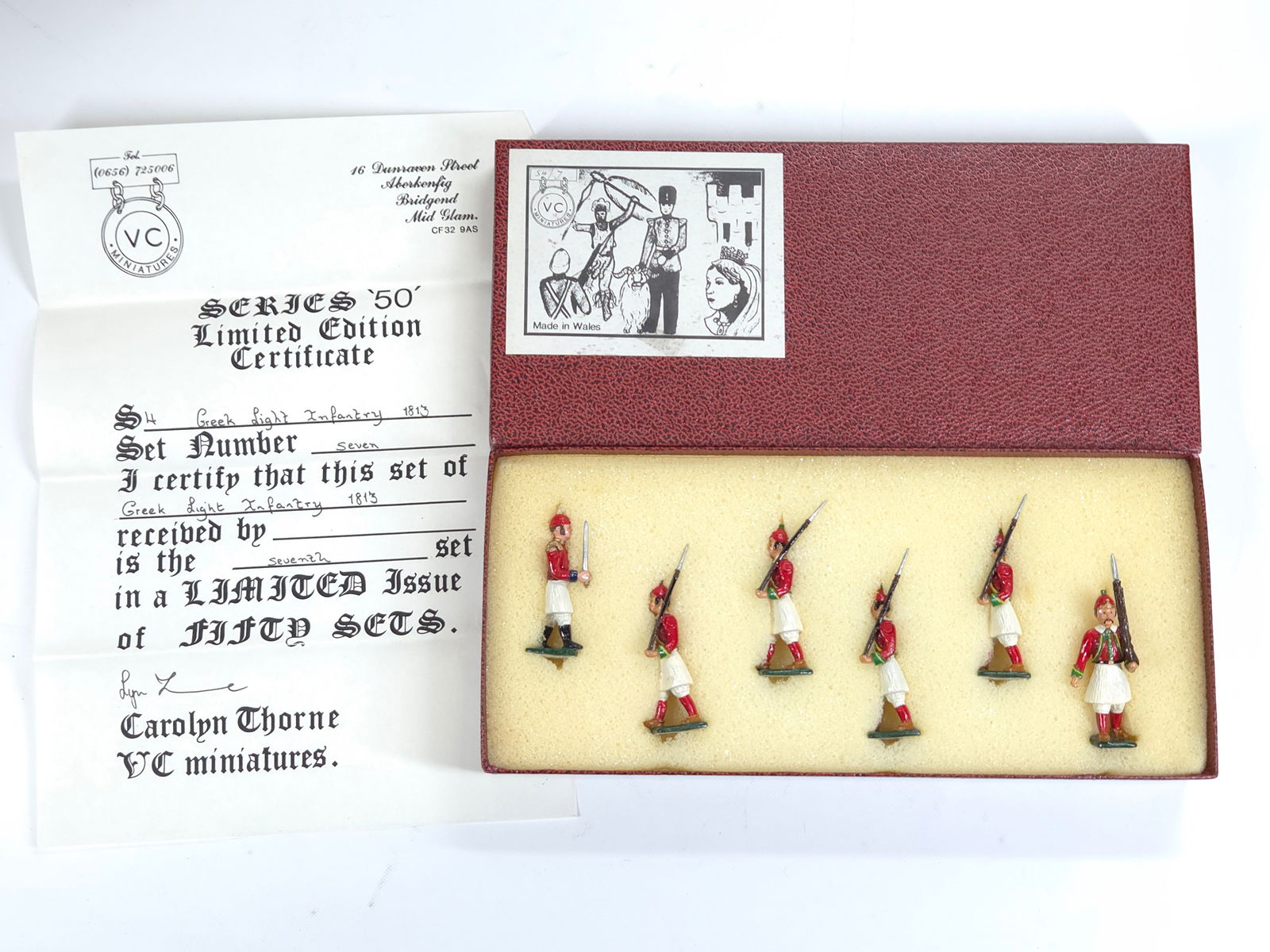 VC MINIATURES GREEK LIGHT INFANTRY 1813 (1 of 4)