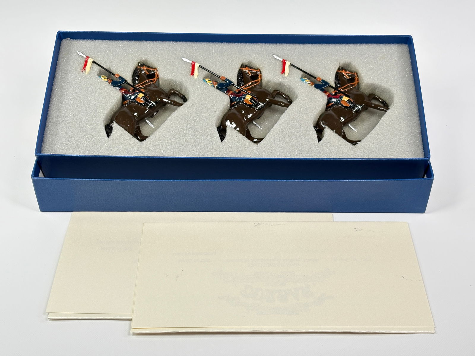 MARLBOROUGH D157 KAPTHURLALA LANCERS (THREE TROOPERS): REMAINS IN VERY GOOD CONDITION WITH BOX.