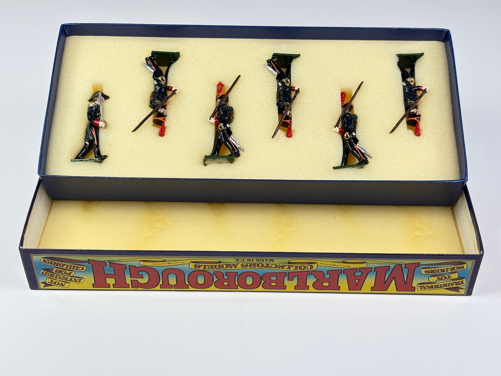 MARLBOROUGH MF58 FRENCH MARINE FUSILIERS OF THE GUARD 1815: REMAINS IN VERY GOOD CONDITION WITH BOX.