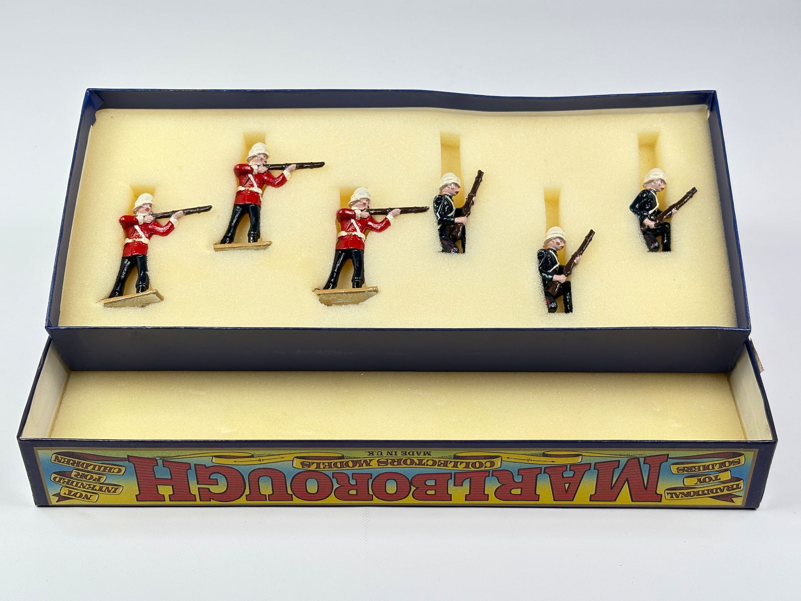 MARLBOROUGH MF 16 BRITISH INFANTRY SUDAN 1880'S: REMAINS IN VERY GOOD CONDITION WITH BOX.