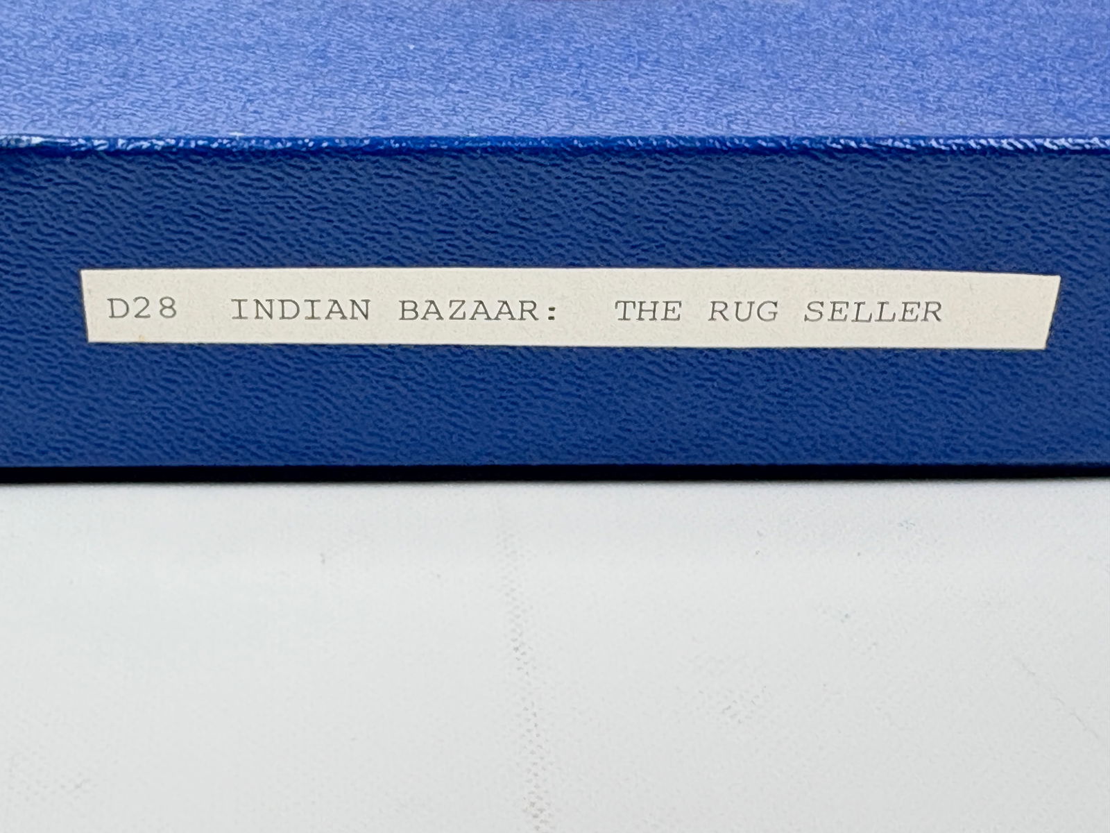 MARLBOROUGH D28 INDIAN BAZAAR: THE RUG SELLER (1 of 4)