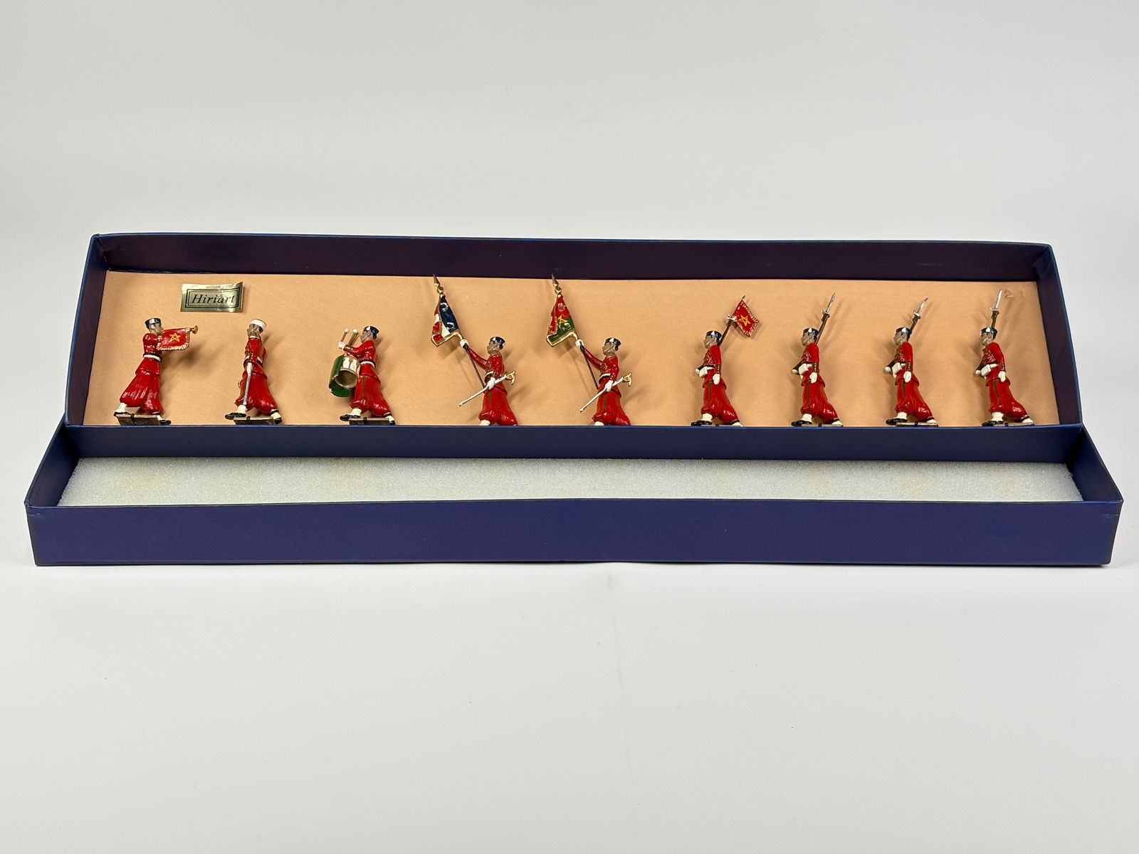 HIRIART MODELS 1414 MOROCCAN ROYAL GUARD: REMAINS IN VERY GOOD CONDITION WITH BOX.
