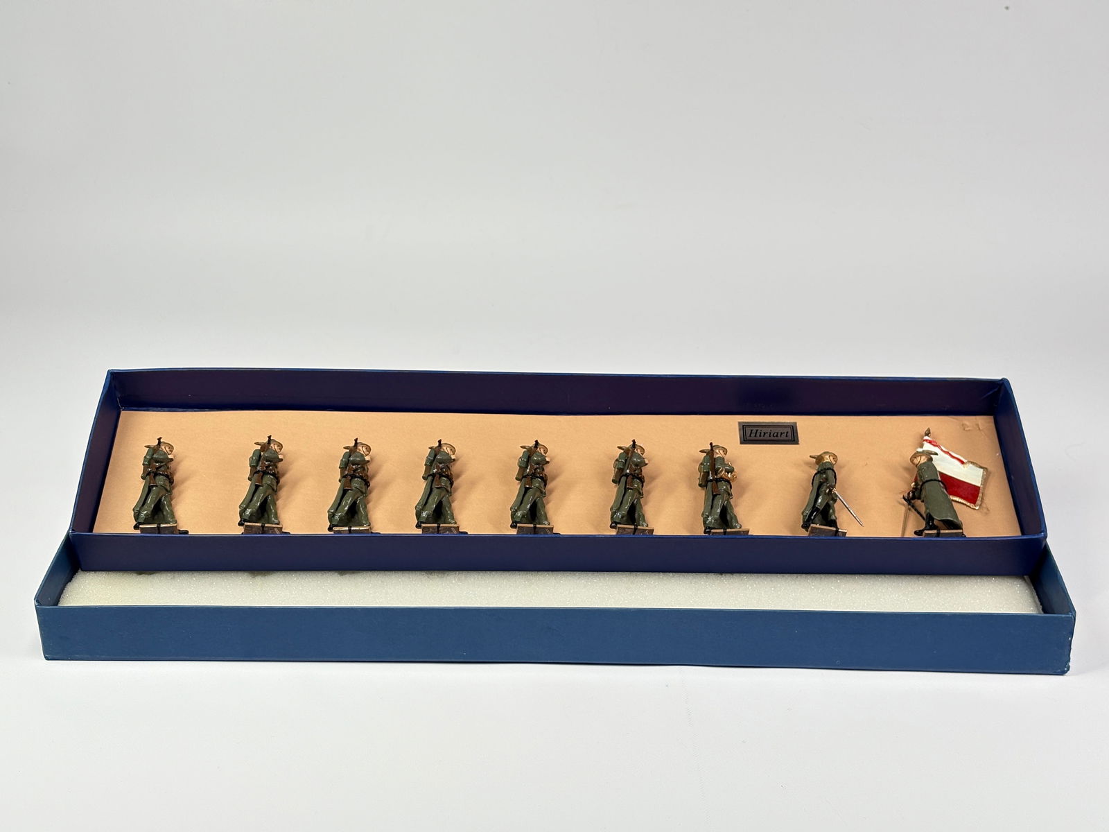 HIRIART MODELS 22ND POLISH MOUNTAIN INFANTRY HIGHLANDERS: REMAINS IN VERY GOOD CONDITION WITH BOX.